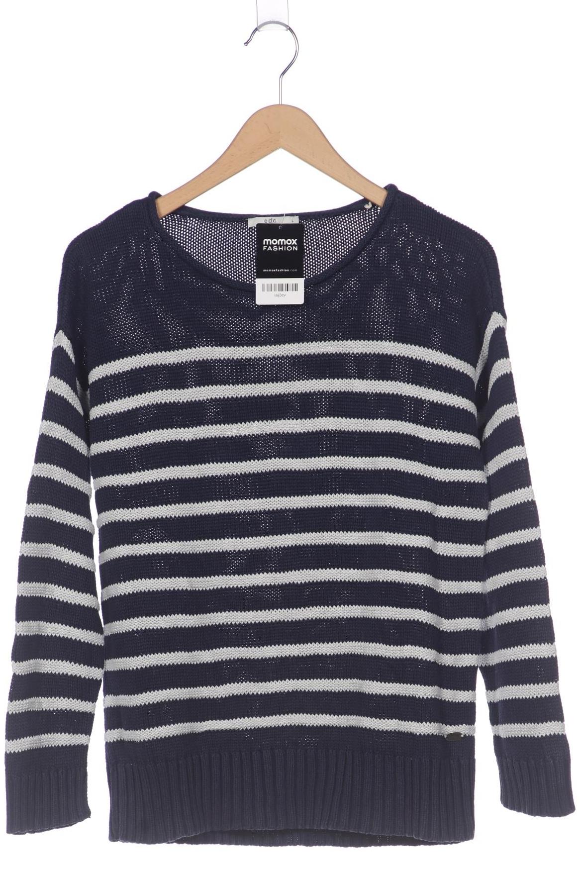 

edc by Esprit Damen Pullover, marineblau, Gr. 42