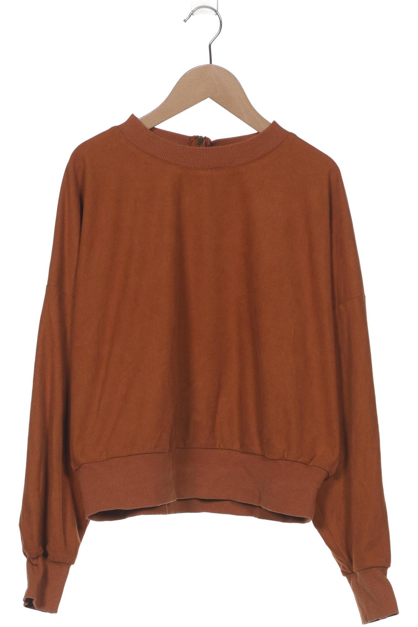 

edc by Esprit Damen Sweatshirt, braun, Gr. 38