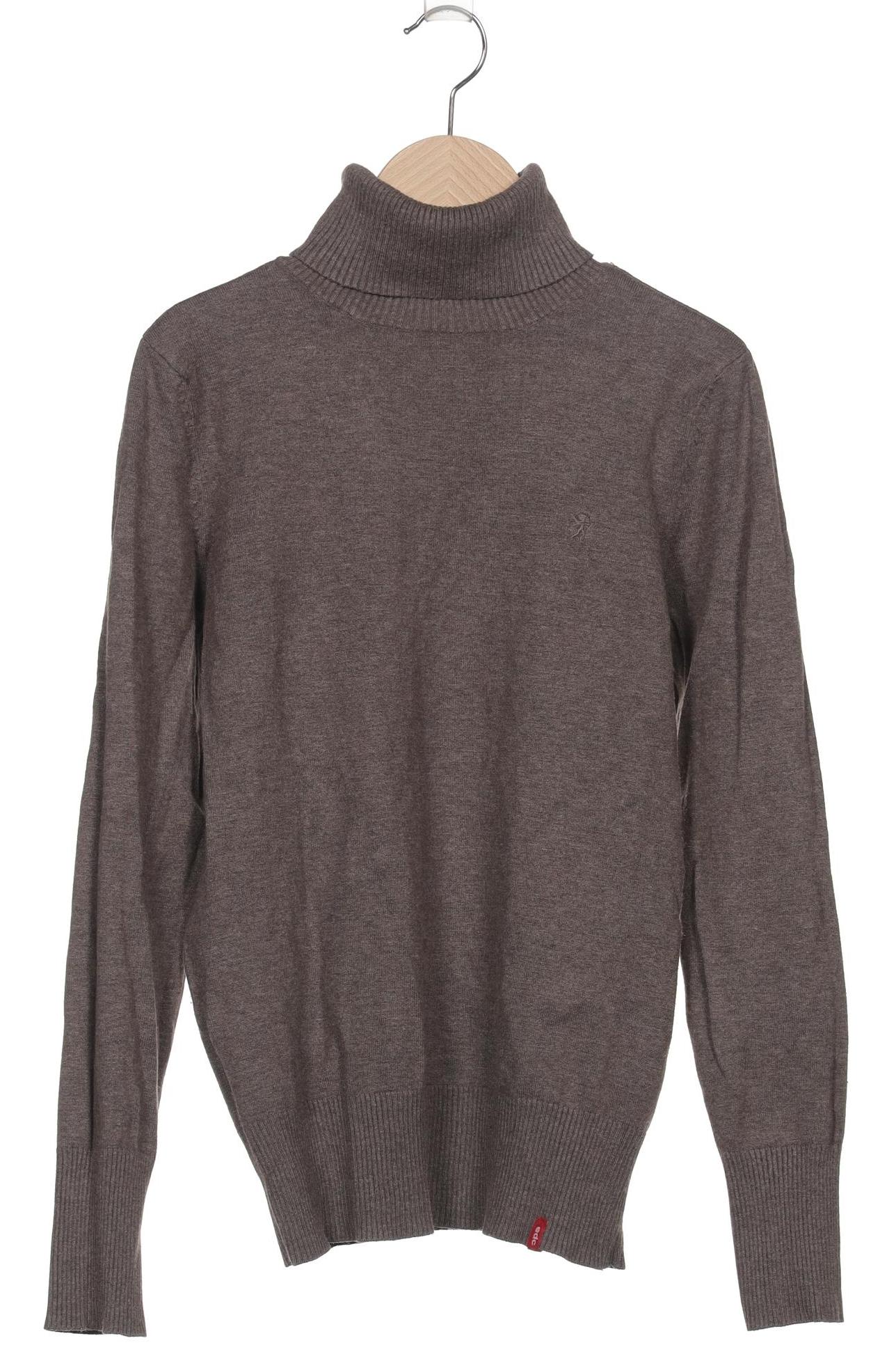 

edc by Esprit Damen Pullover, braun, Gr. 38