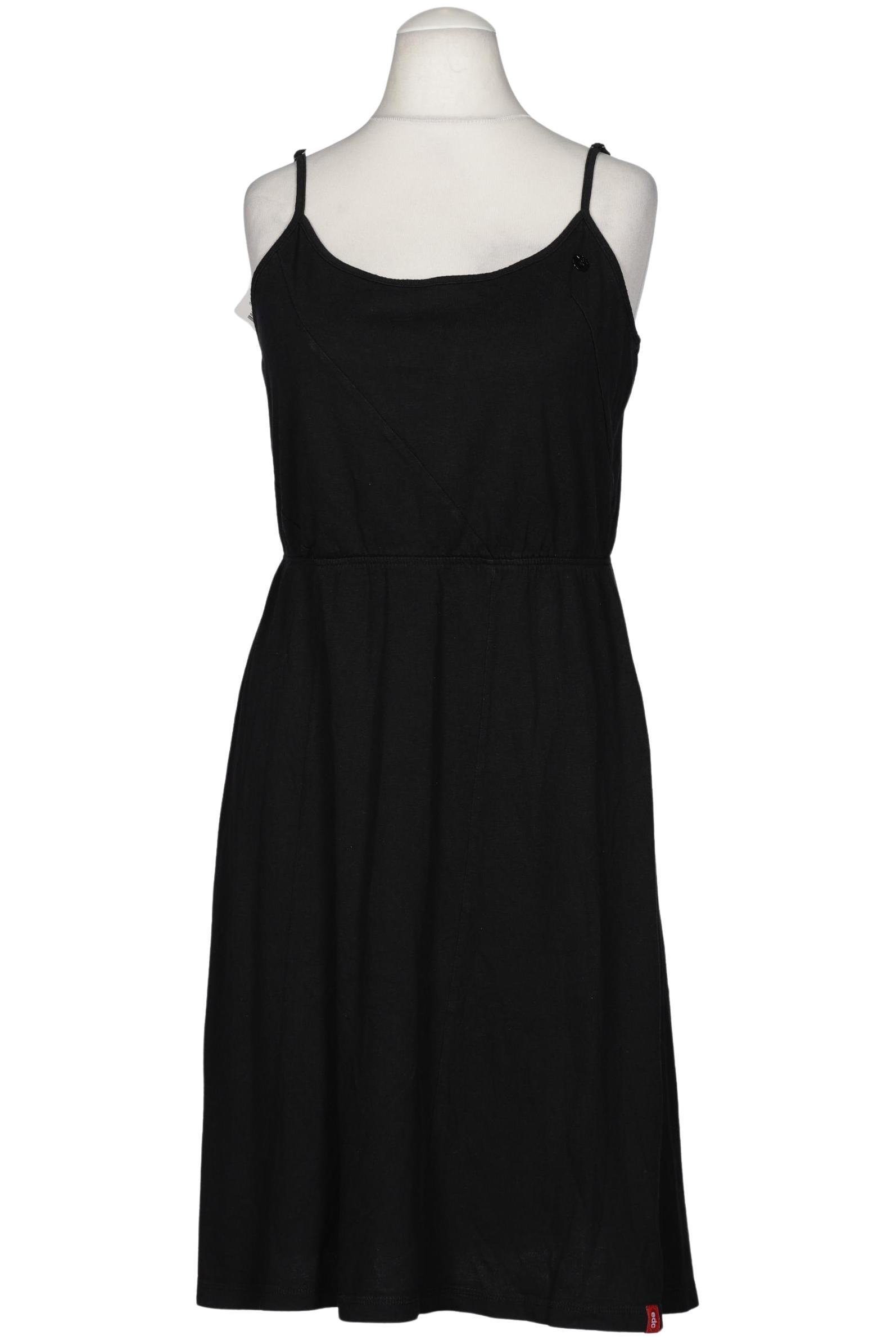 

edc by Esprit Damen Kleid, schwarz, Gr. 42
