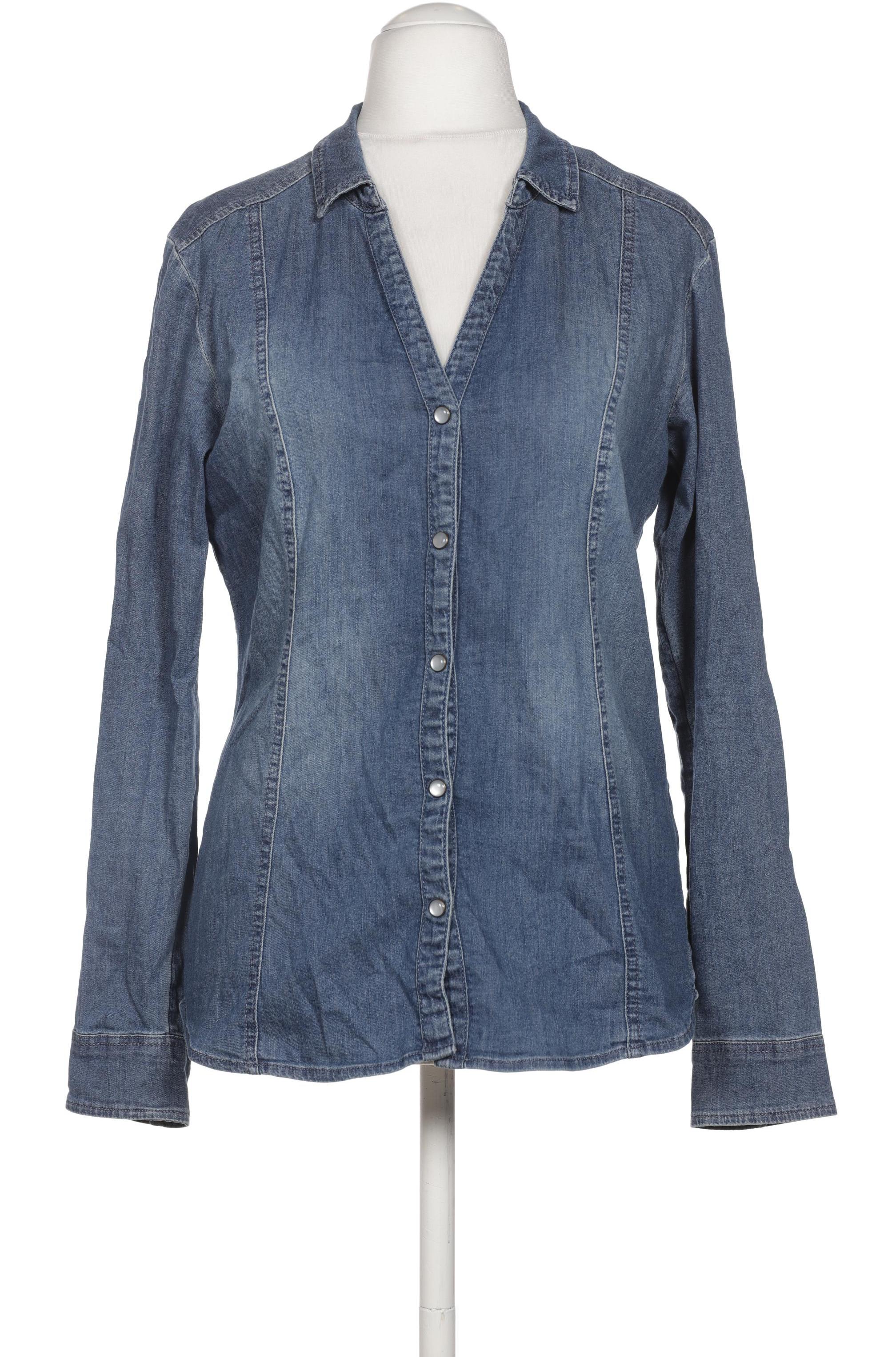

edc by Esprit Damen Bluse, blau