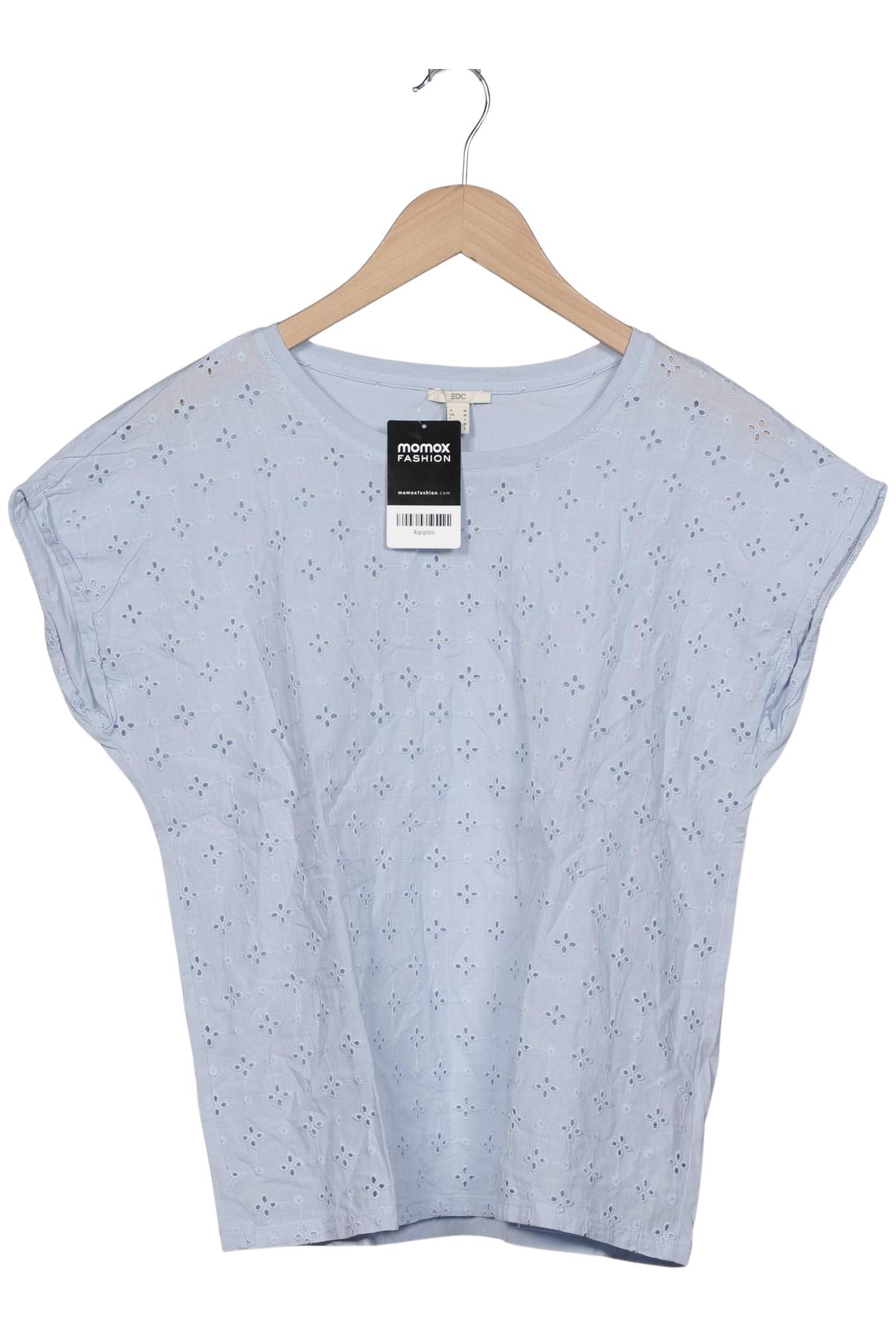 

edc by Esprit Damen T-Shirt, hellblau, Gr. 38