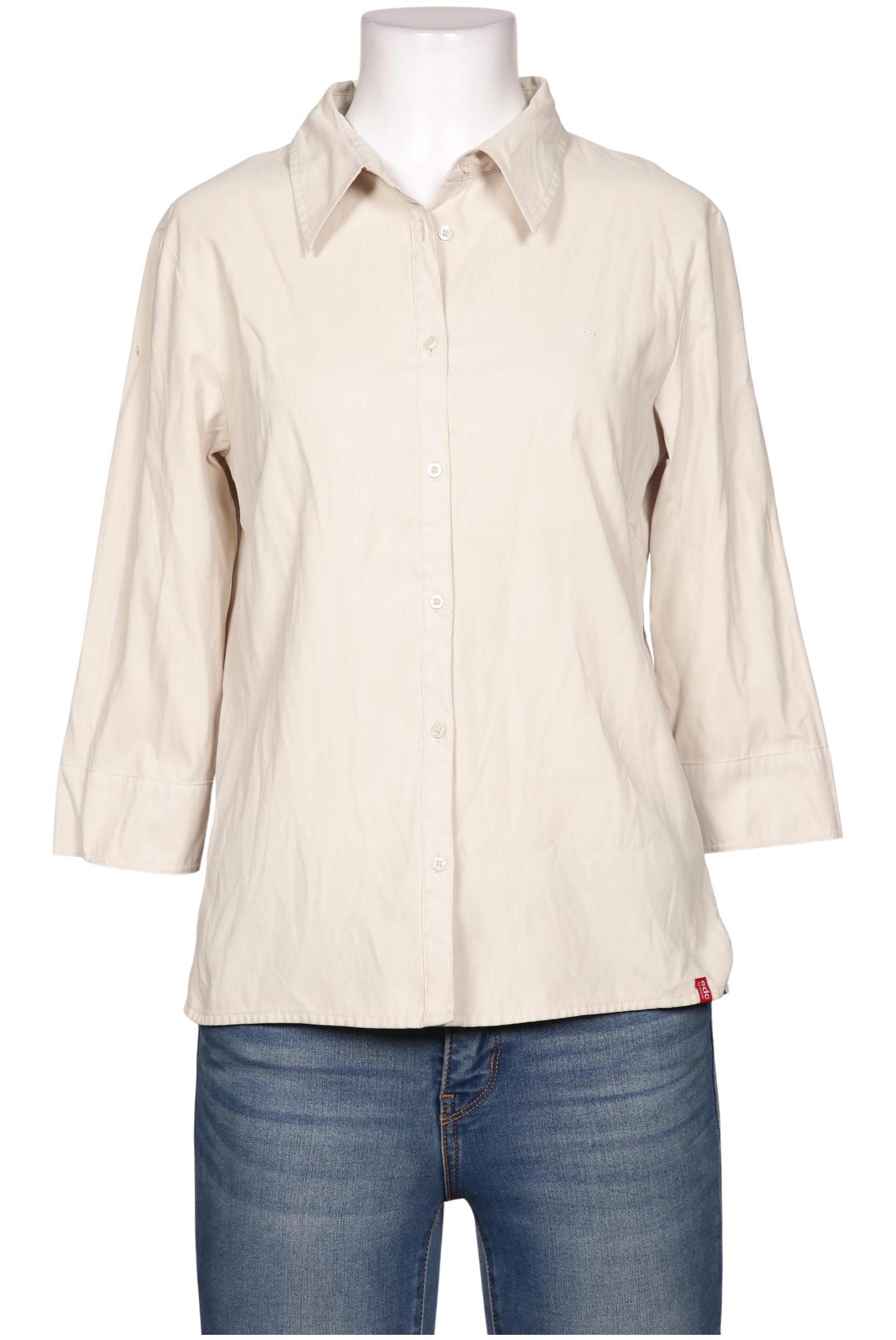 

edc by Esprit Damen Bluse, beige, Gr. 38