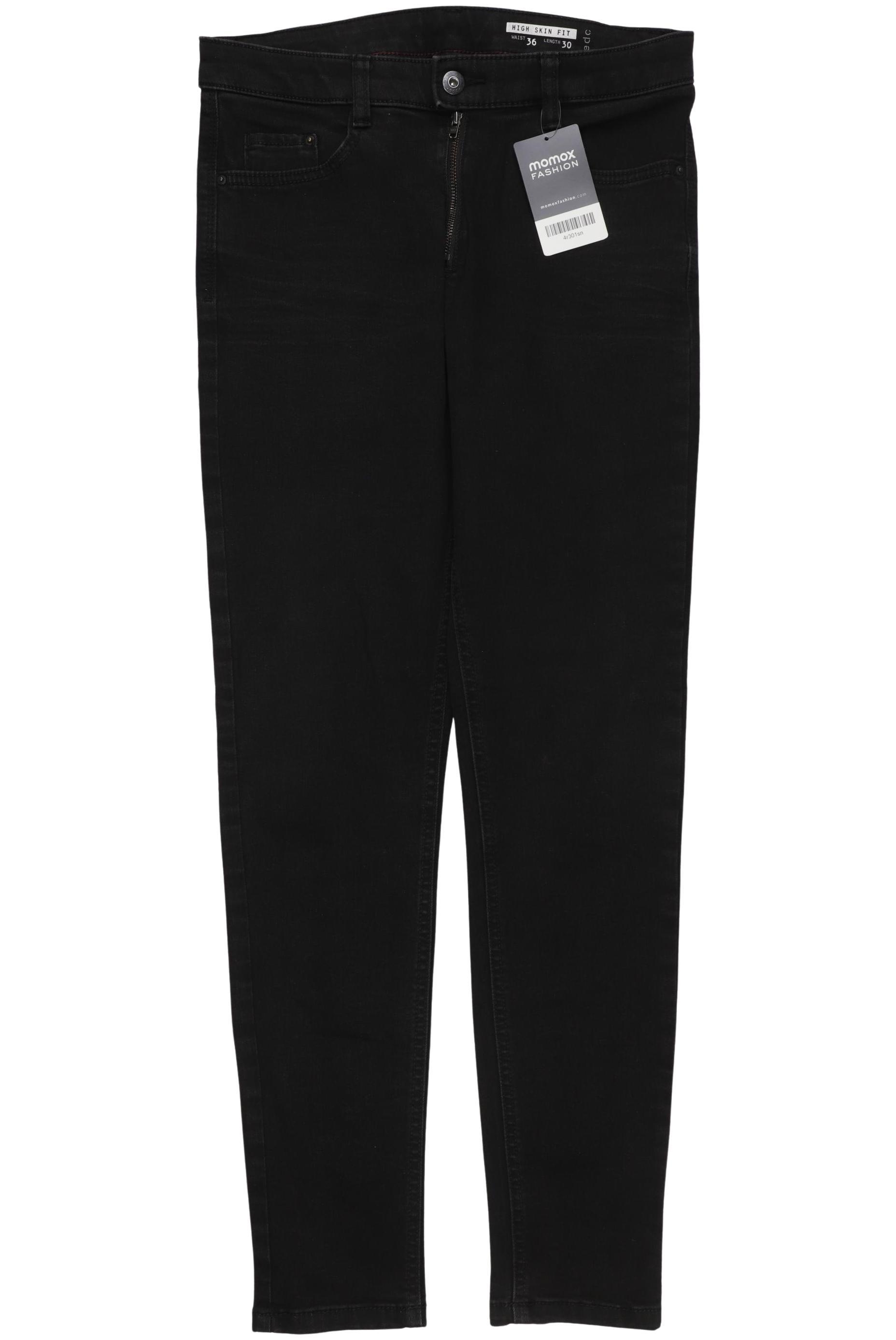 

edc by Esprit Damen Jeans, schwarz, Gr. 36