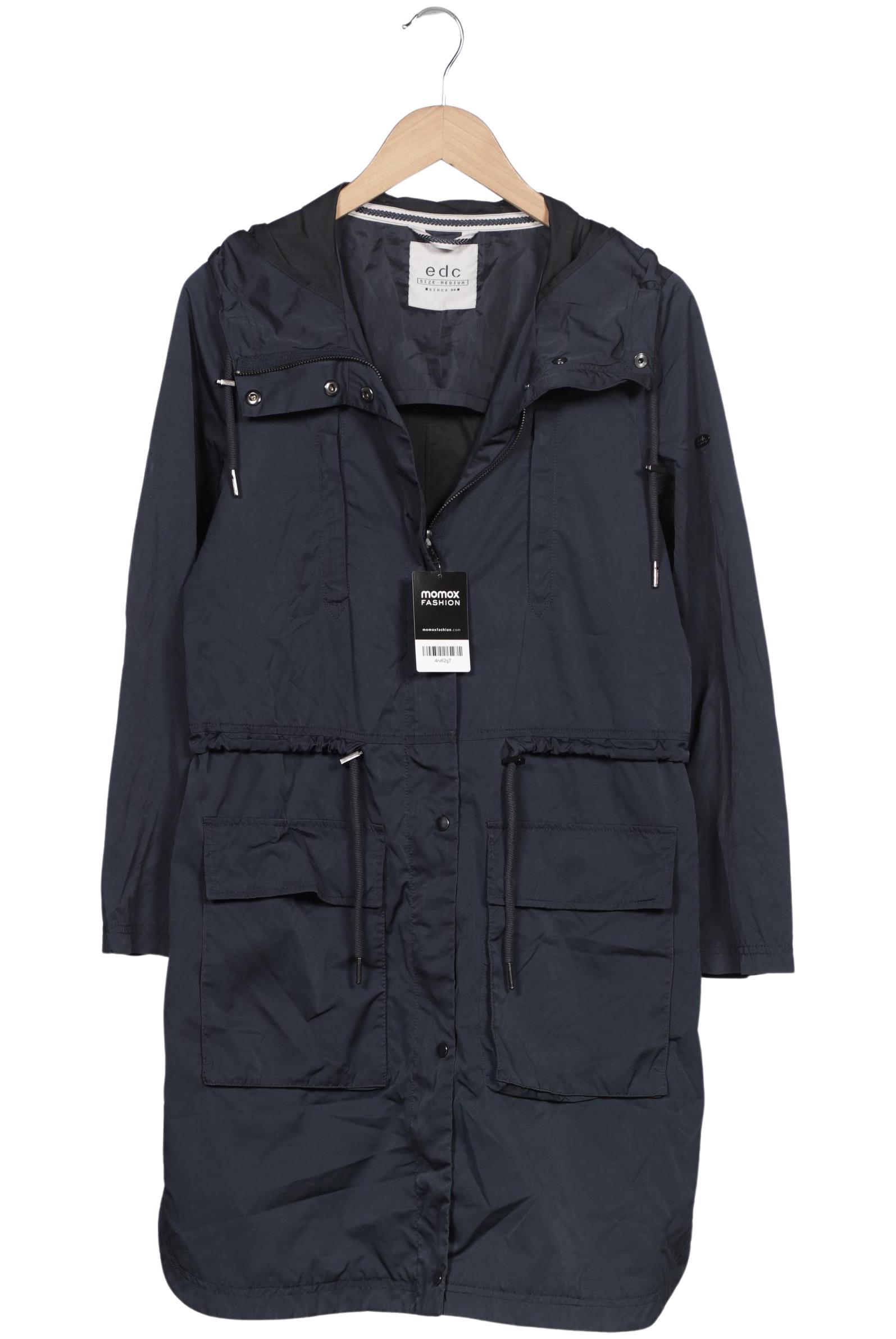 

edc by Esprit Damen Mantel, marineblau, Gr. 38