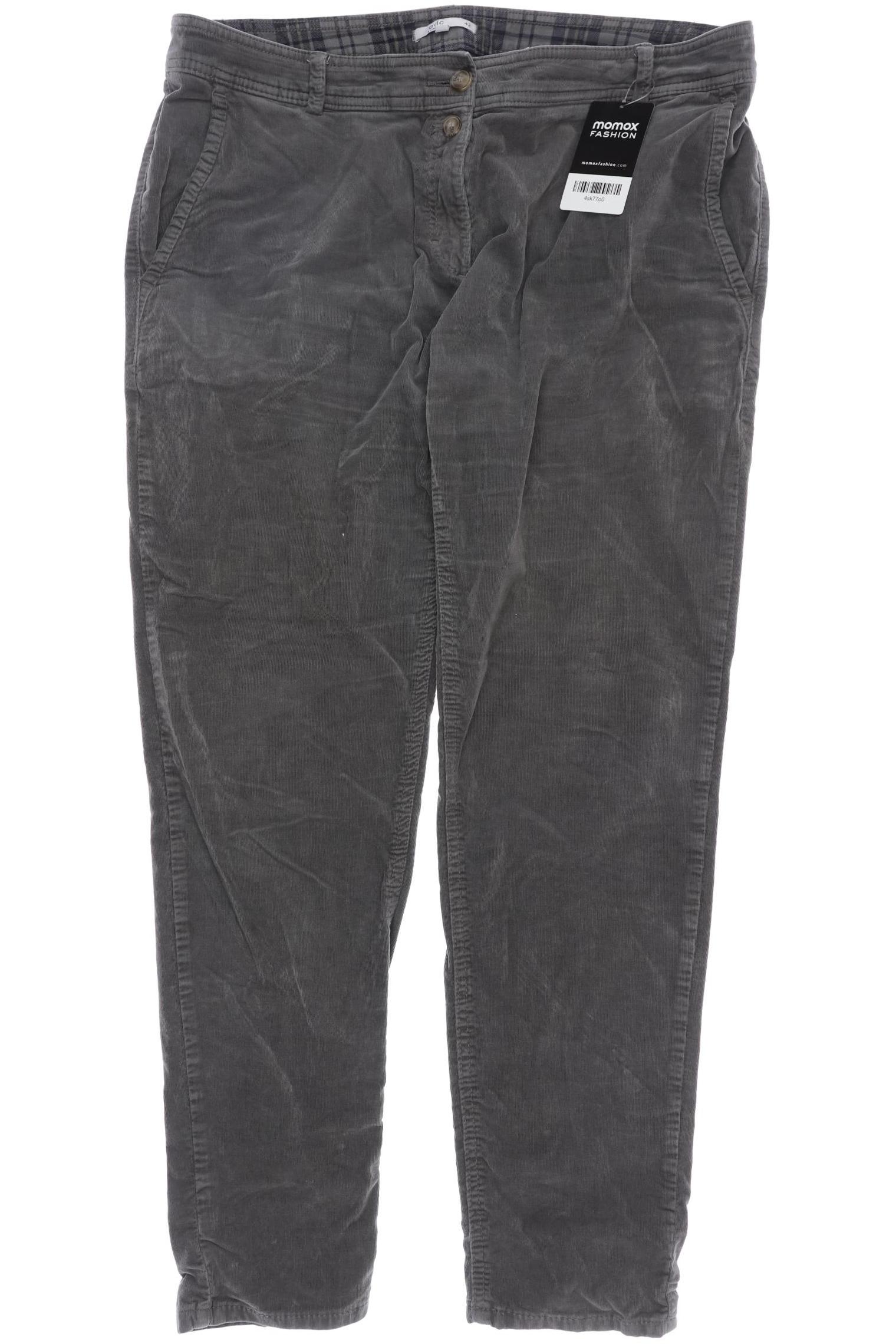 

edc by Esprit Damen Stoffhose, grau, Gr. 42
