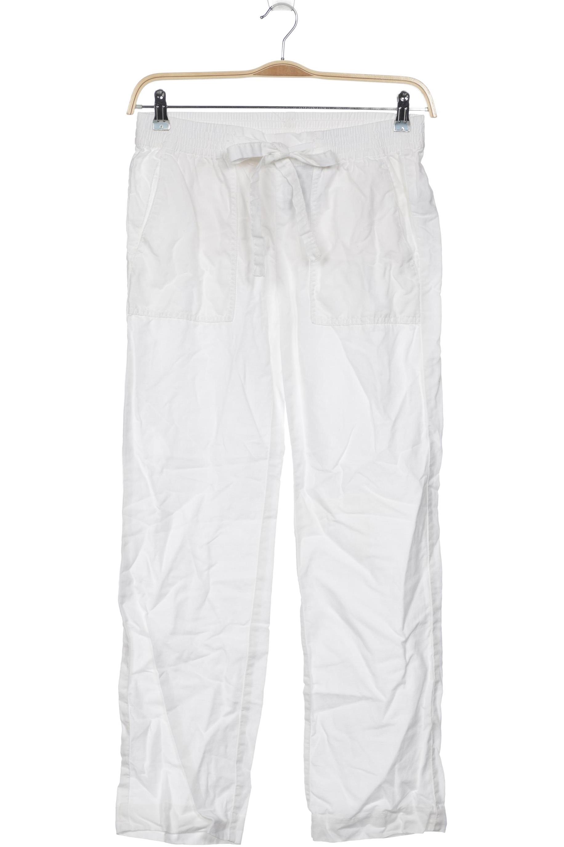 

edc by Esprit Damen Stoffhose, weiß, Gr. 38