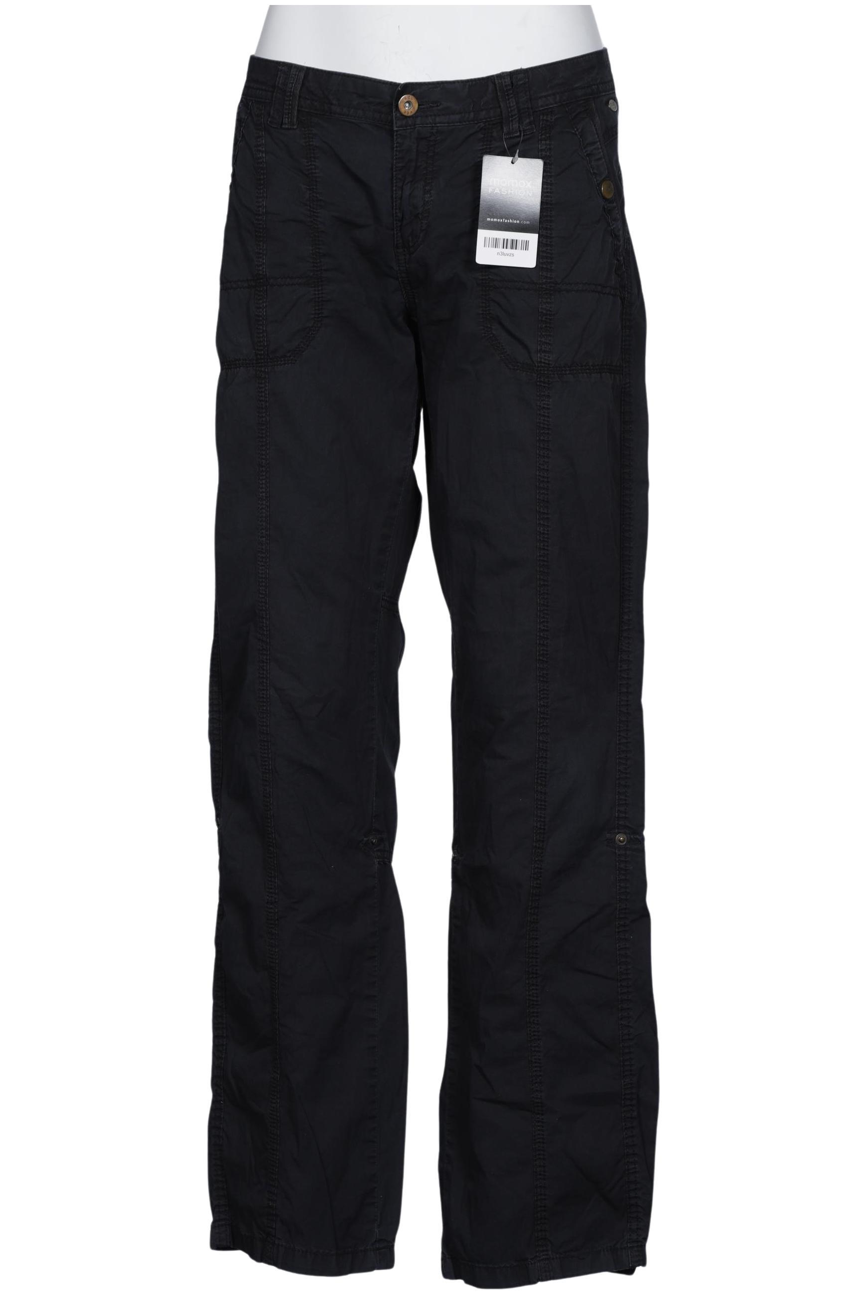 

edc by Esprit Damen Stoffhose, marineblau, Gr. 40