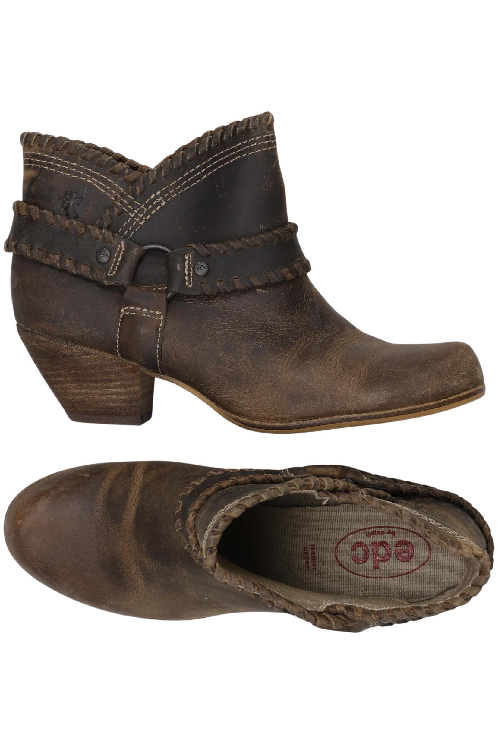 

edc by Esprit Damen Stiefelette, braun, Gr. 38