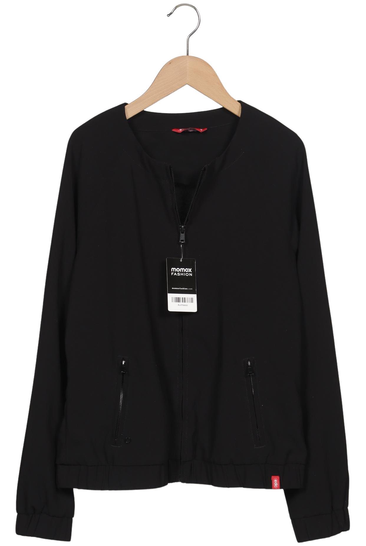 

edc by Esprit Damen Jacke, schwarz, Gr. 38