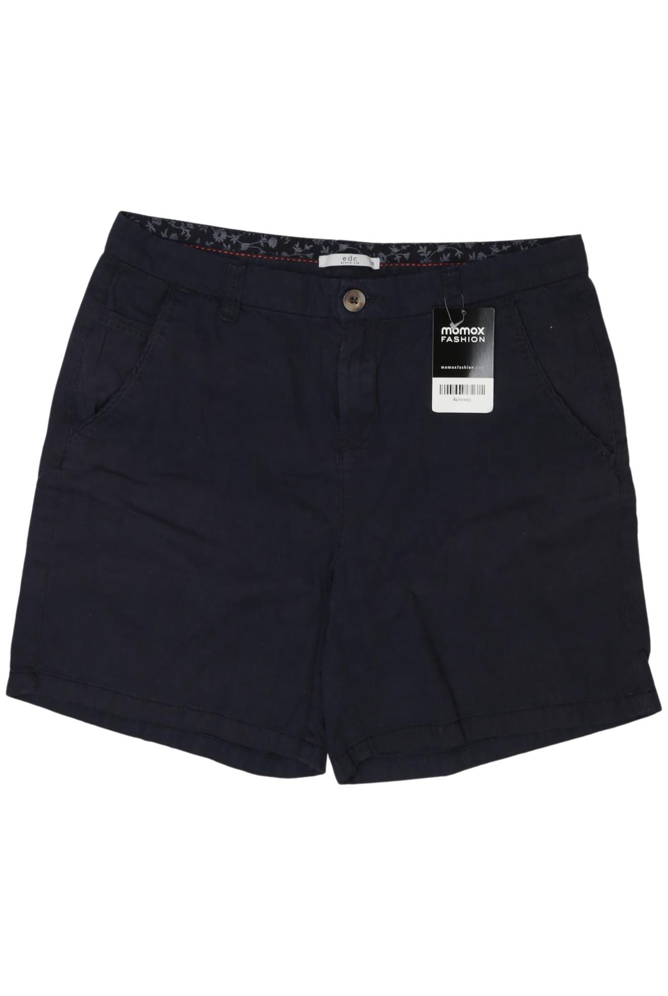 

edc by Esprit Damen Shorts, marineblau, Gr. 36