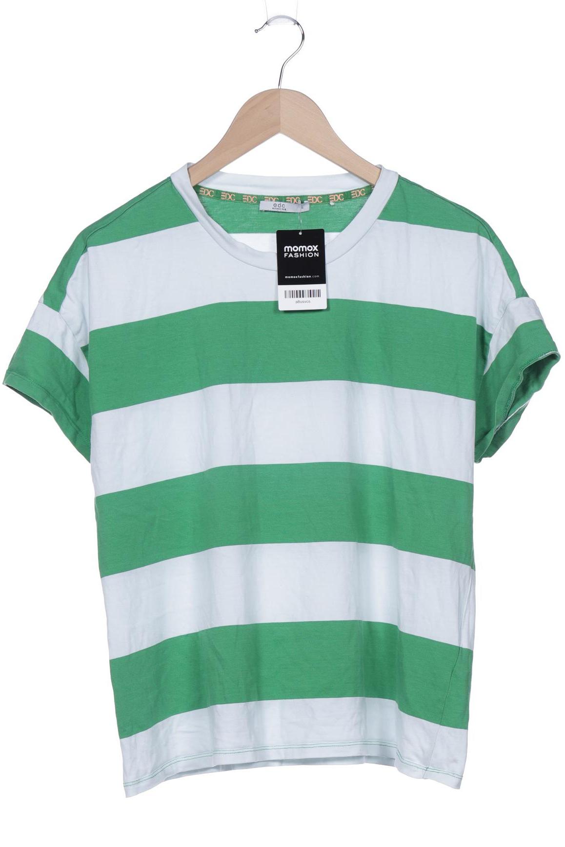 

edc by Esprit Damen T-Shirt, grün, Gr. 42