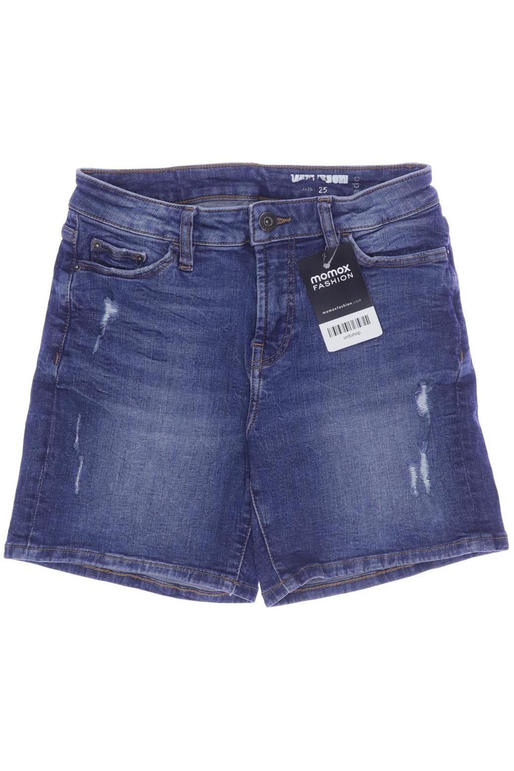 

edc by Esprit Damen Shorts, blau, Gr. 25