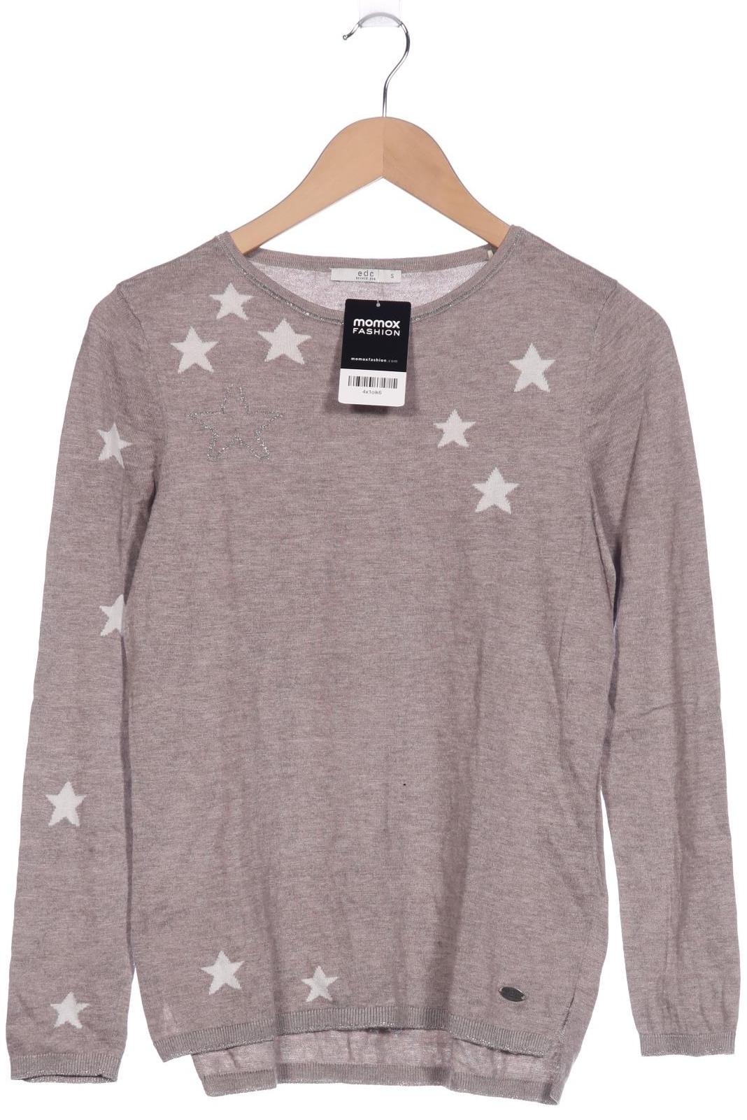 

edc by Esprit Damen Pullover, braun, Gr. 36