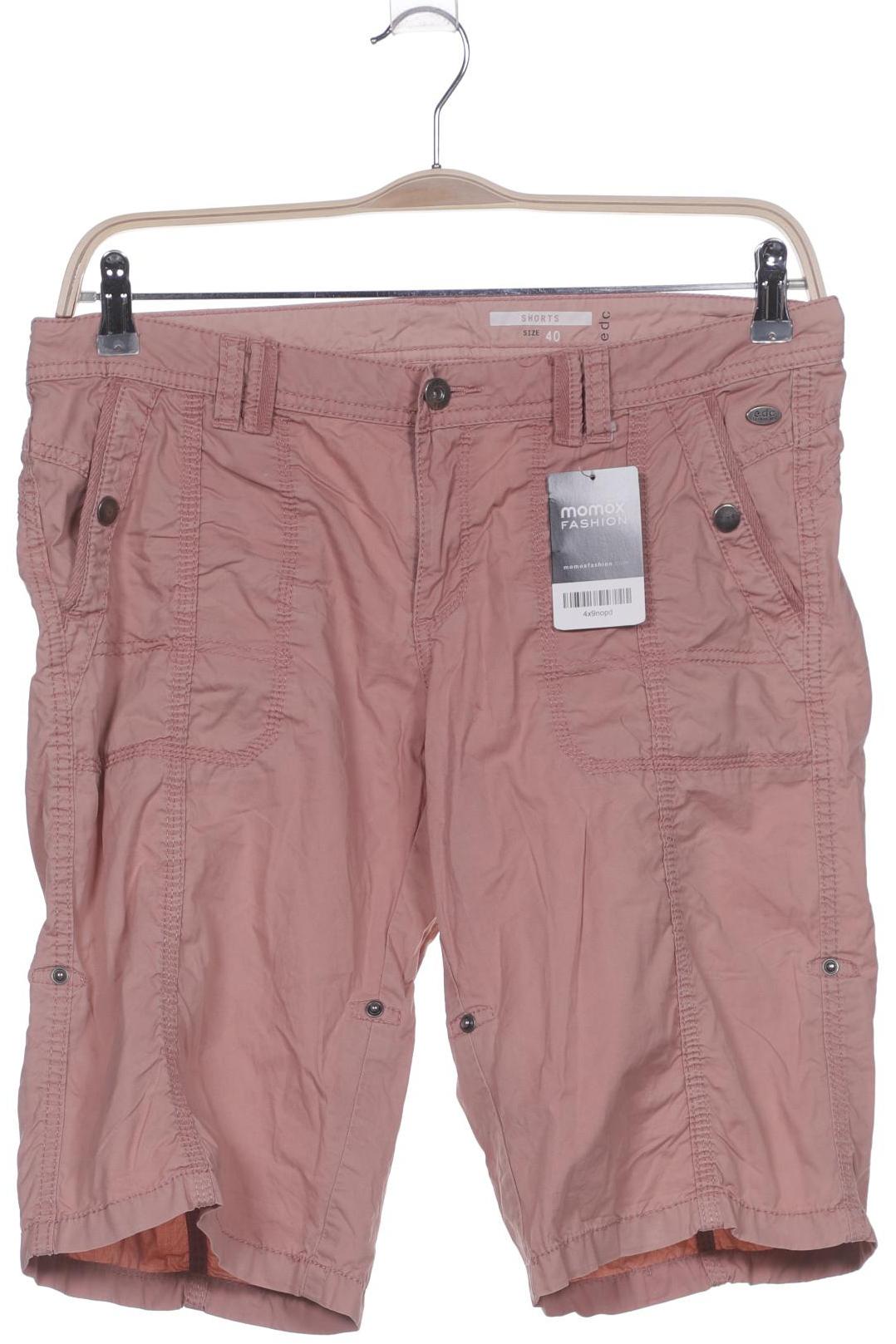 

edc by Esprit Damen Shorts, pink, Gr. 40