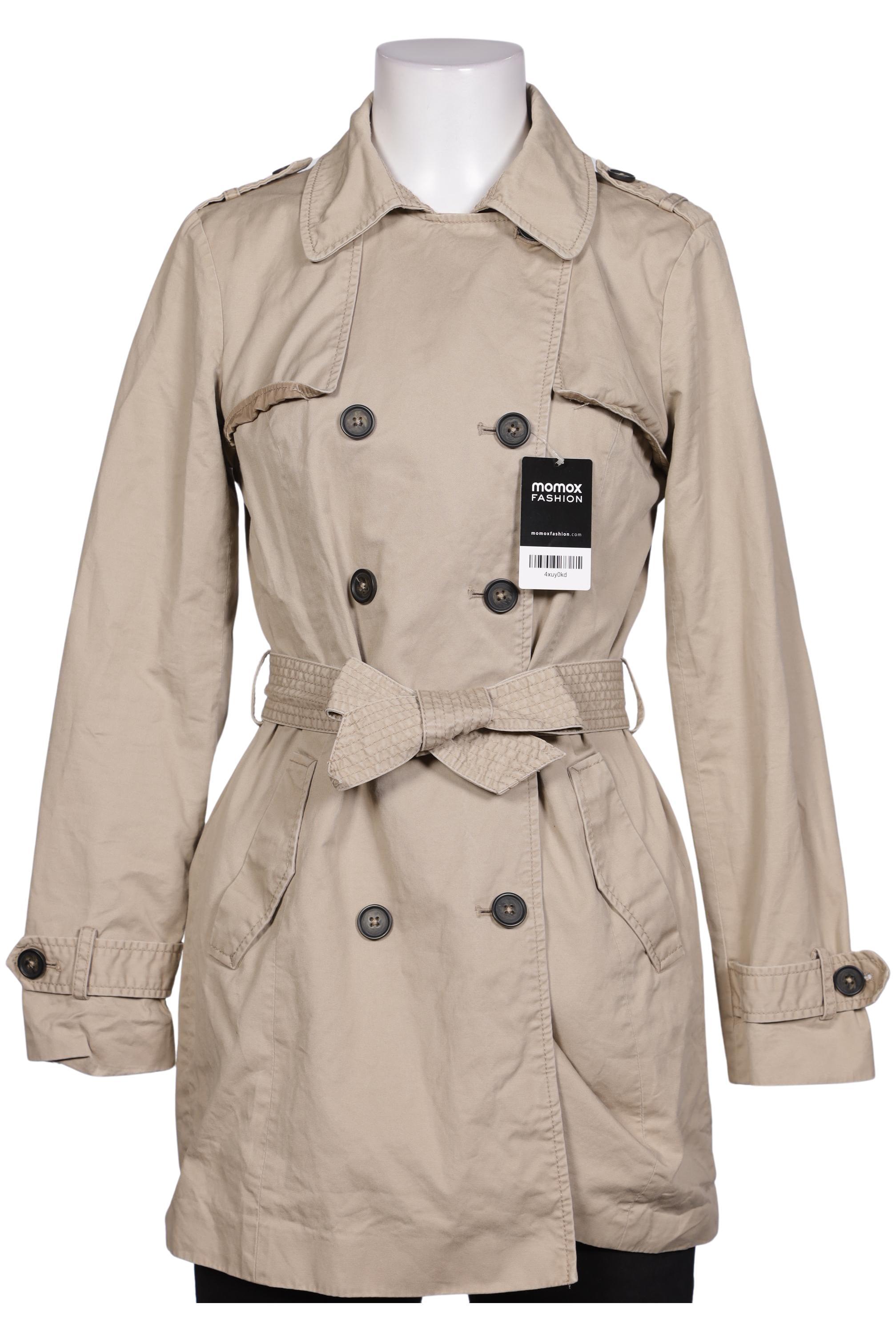 

edc by Esprit Damen Mantel, beige, Gr. 34