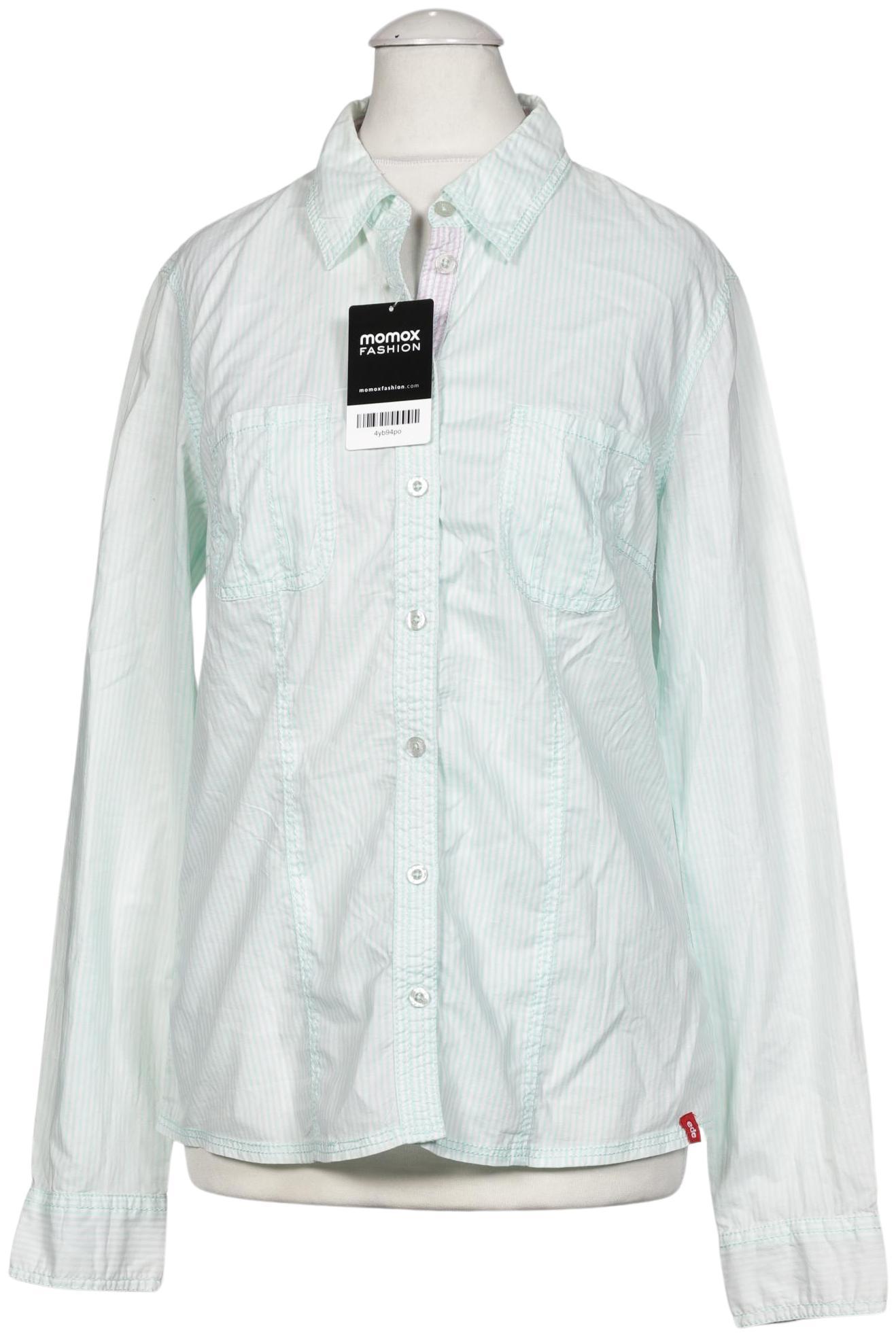 

edc by Esprit Damen Bluse, hellgrün, Gr. 38