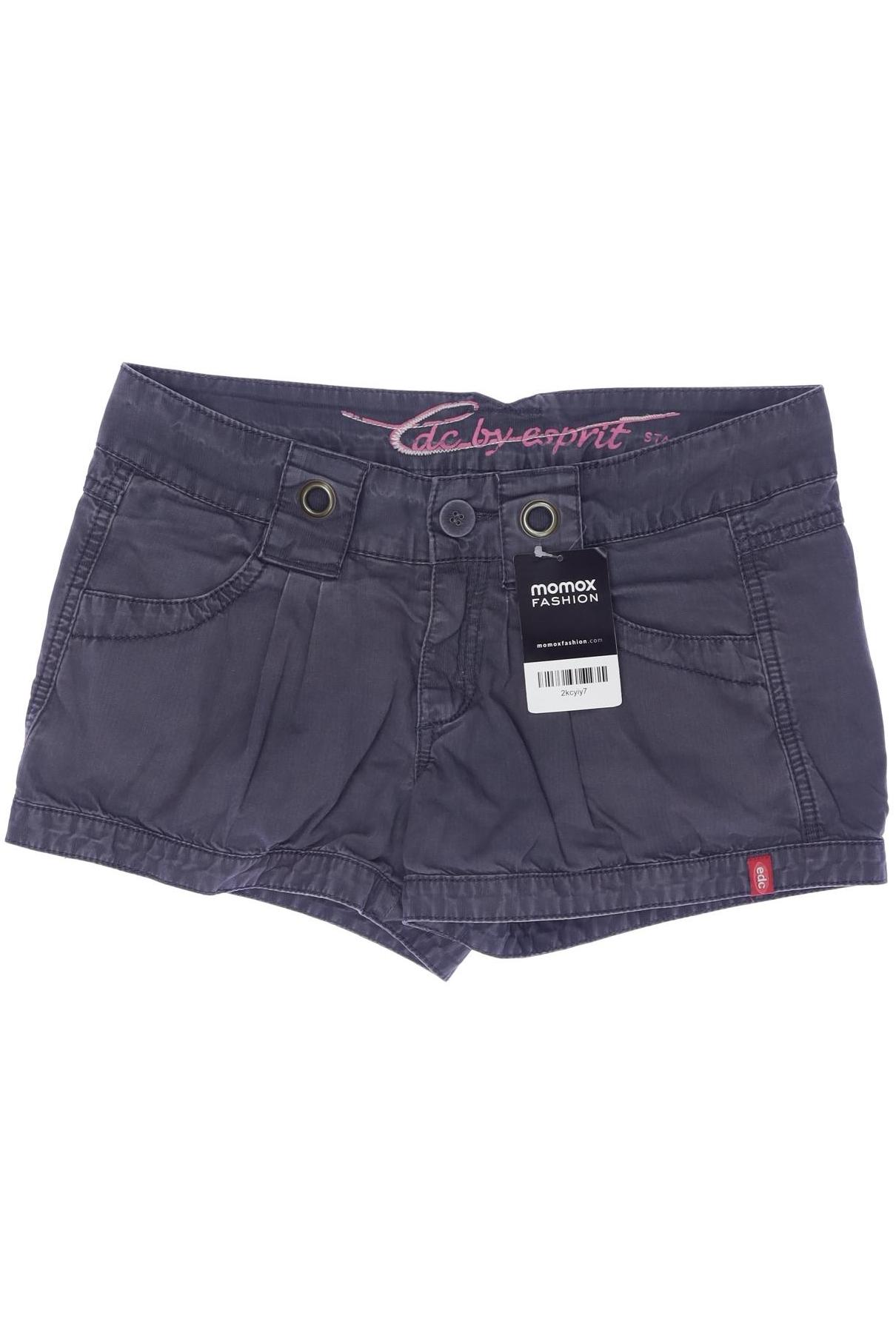 

edc by Esprit Damen Shorts, grau, Gr. 32