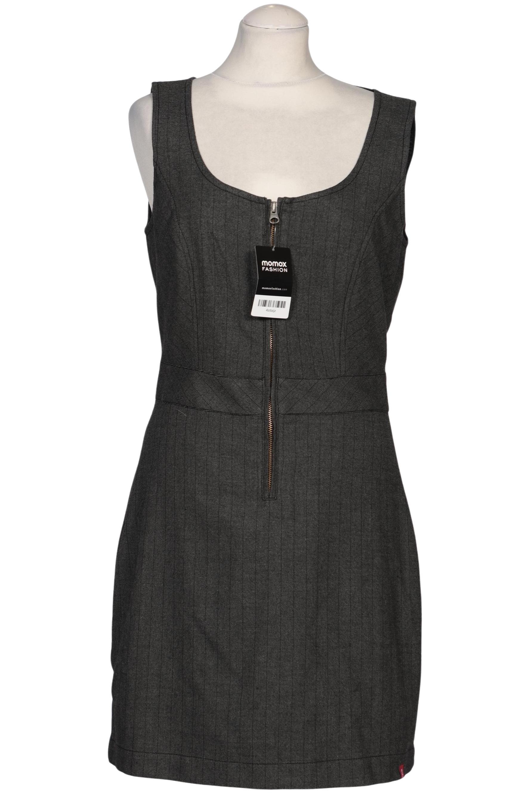 

edc by Esprit Damen Kleid, grau, Gr. 38
