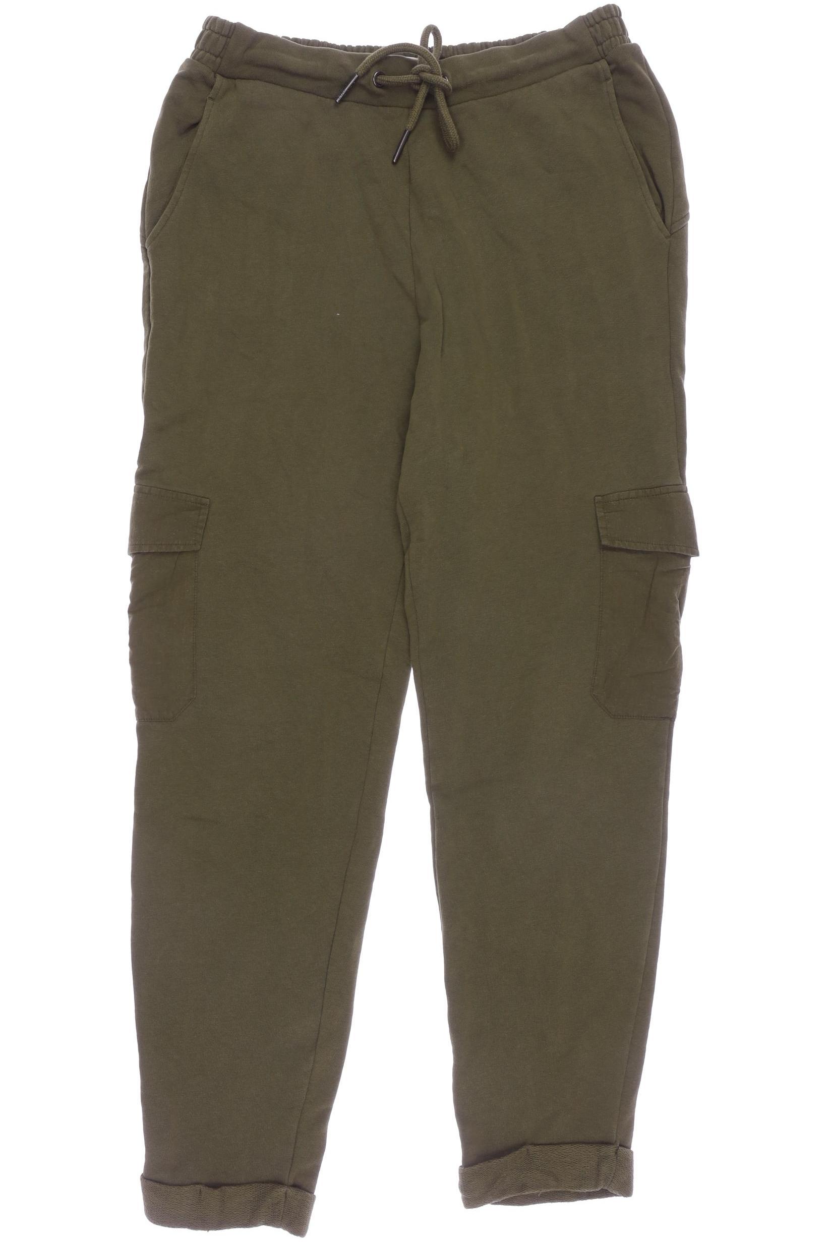 

edc by Esprit Damen Stoffhose, grün, Gr. 0