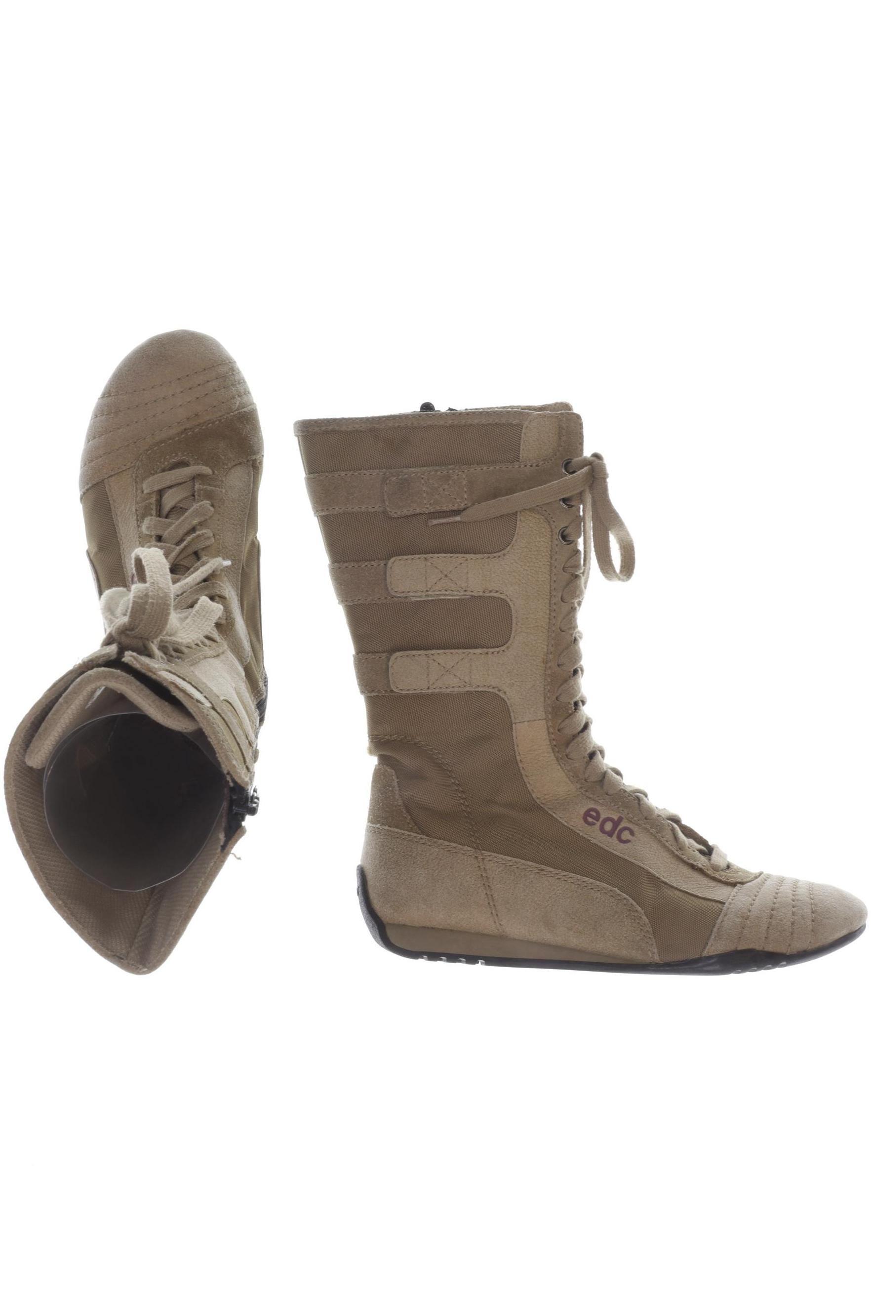 

edc by Esprit Damen Stiefel, beige