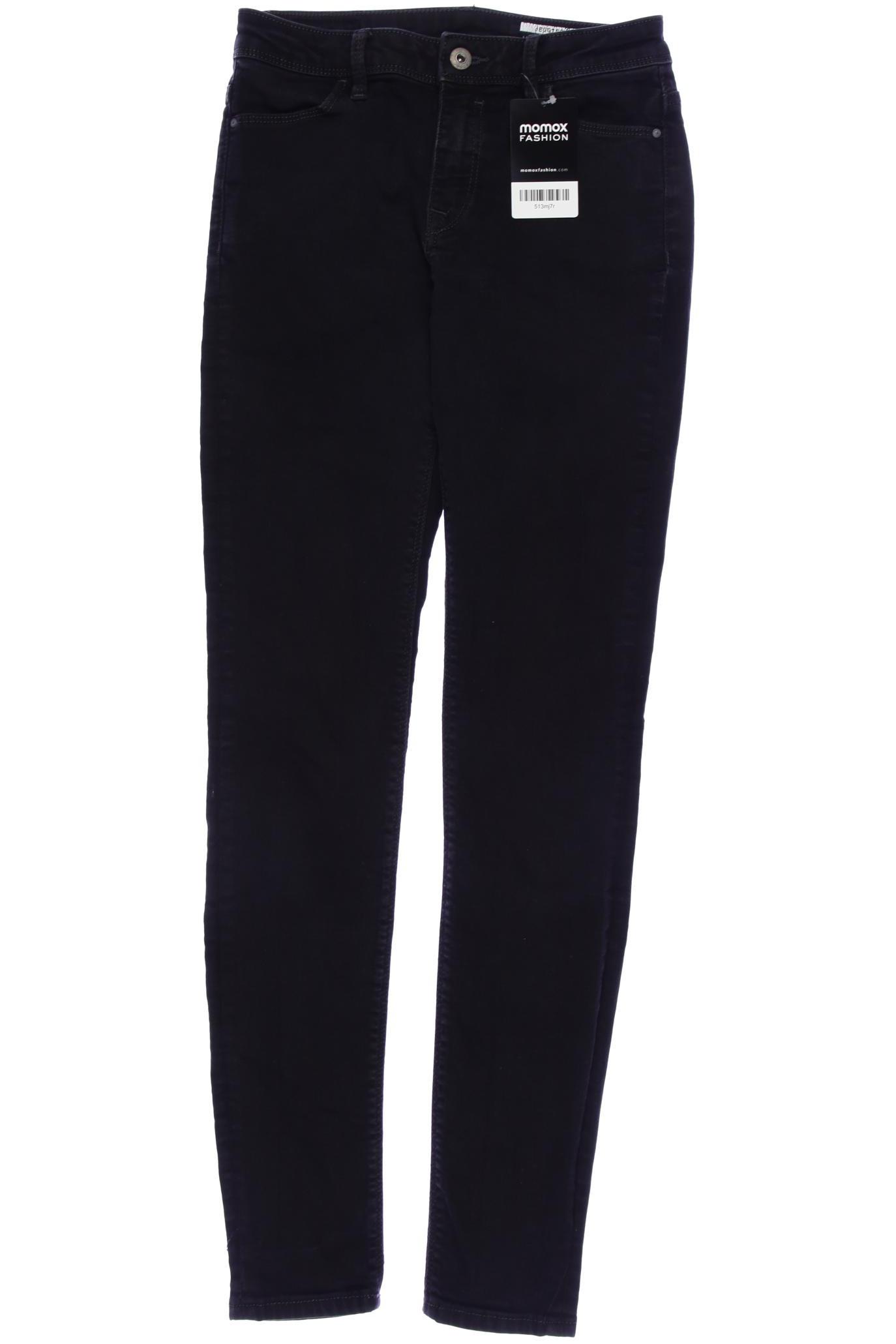 

edc by Esprit Damen Jeans, schwarz, Gr. 25