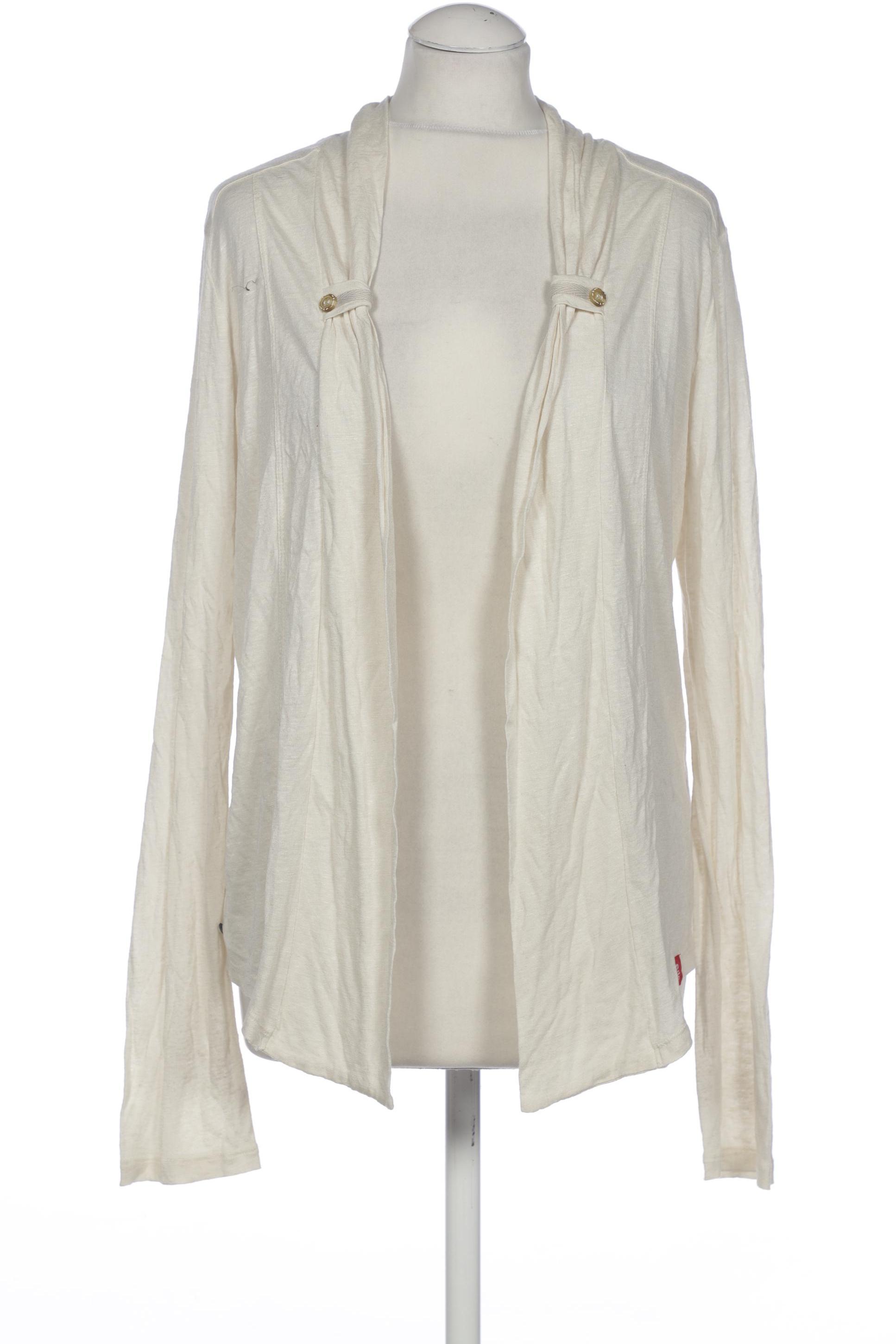

edc by Esprit Damen Strickjacke, beige, Gr. 38