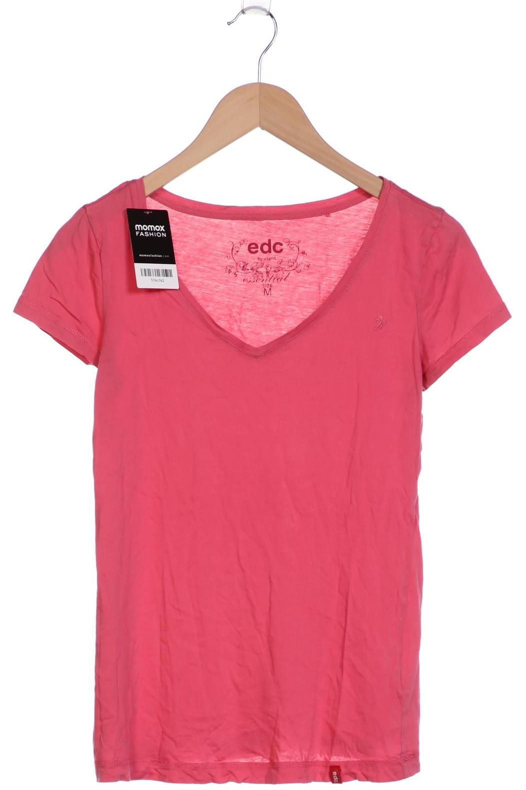 

edc by Esprit Damen T-Shirt, pink, Gr. 38