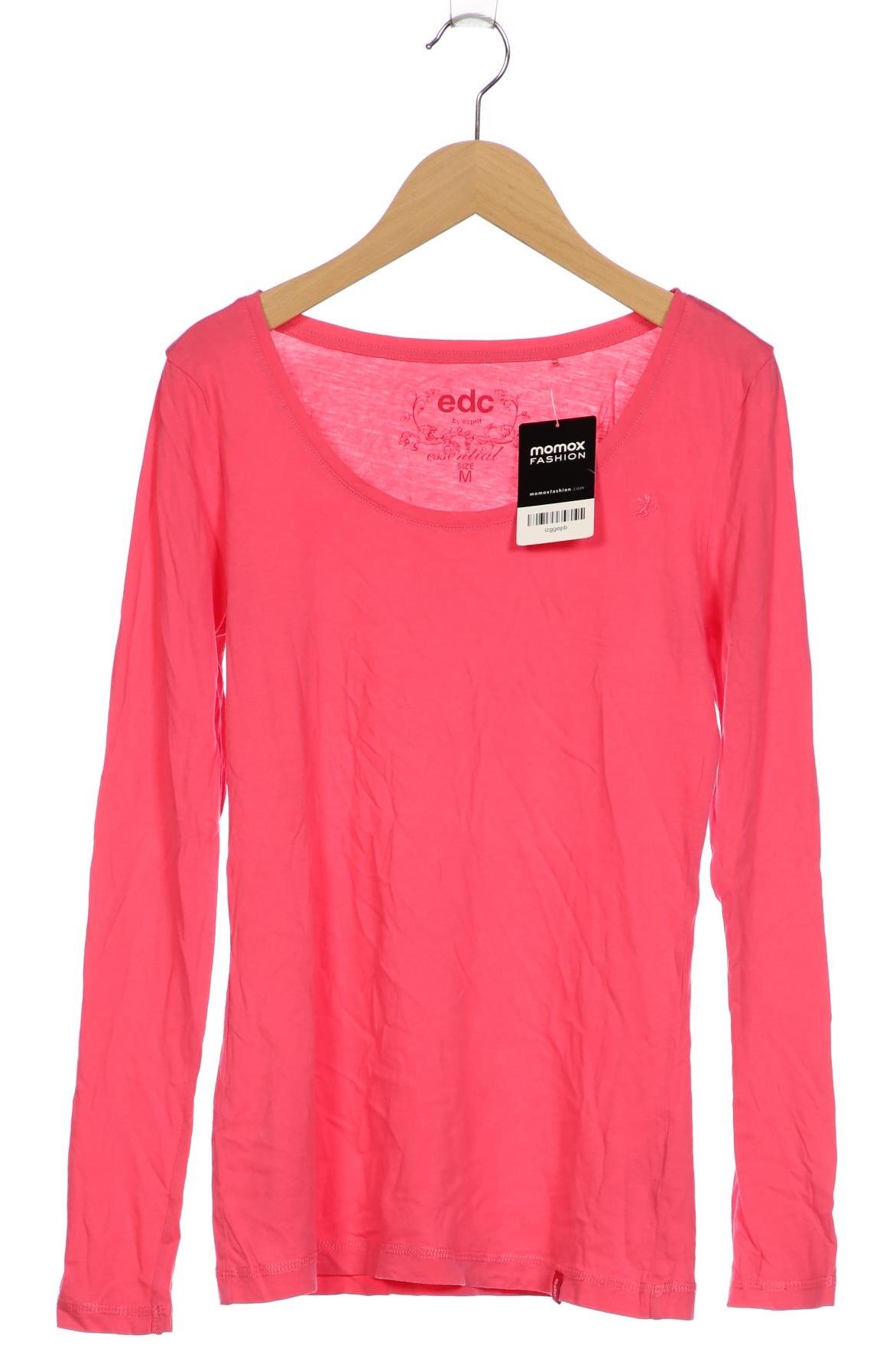 

edc by Esprit Damen Langarmshirt, pink, Gr. 38
