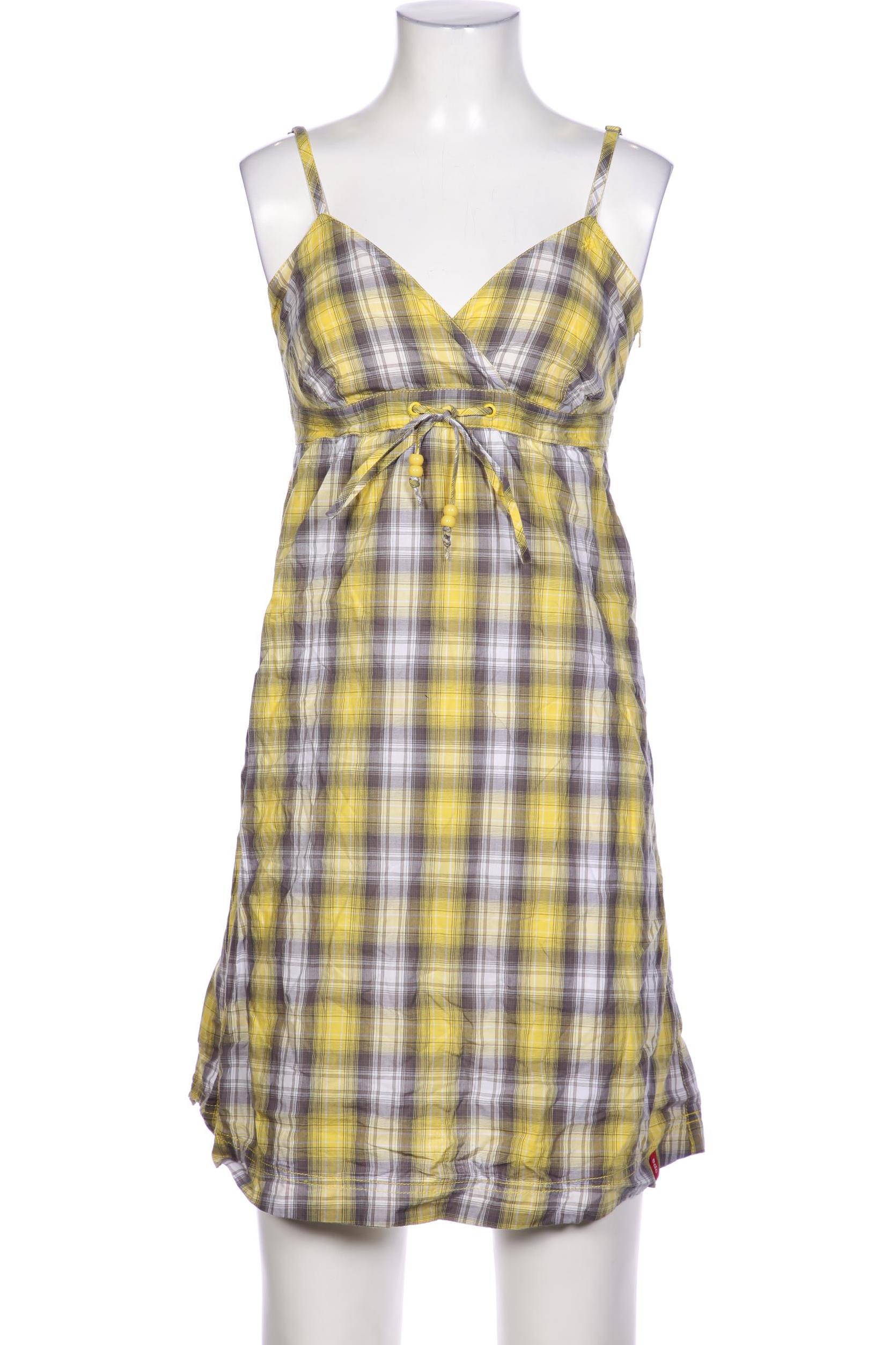 

edc by Esprit Damen Kleid, gelb, Gr. 34