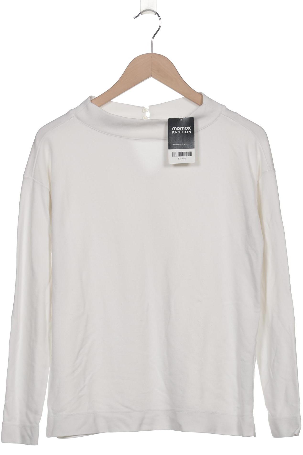 

edc by Esprit Damen Langarmshirt, weiß, Gr. 38
