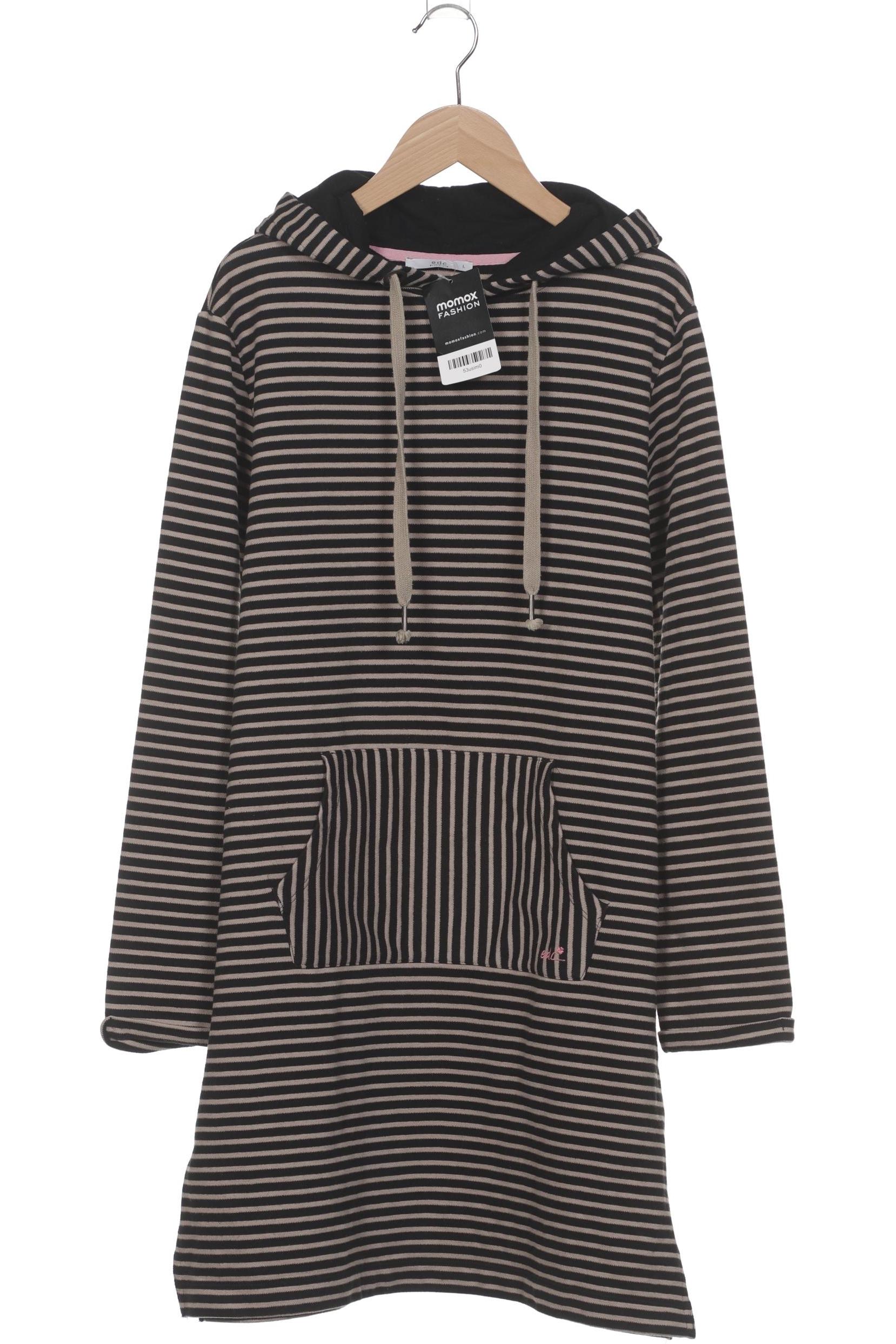 

edc by Esprit Damen Kapuzenpullover, schwarz, Gr. 42