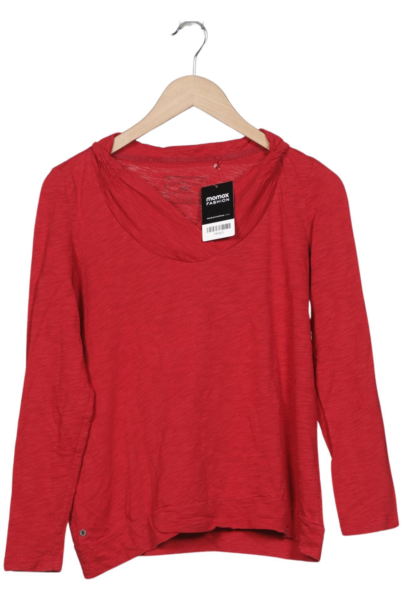 

edc by Esprit Damen Langarmshirt, rot, Gr. 38