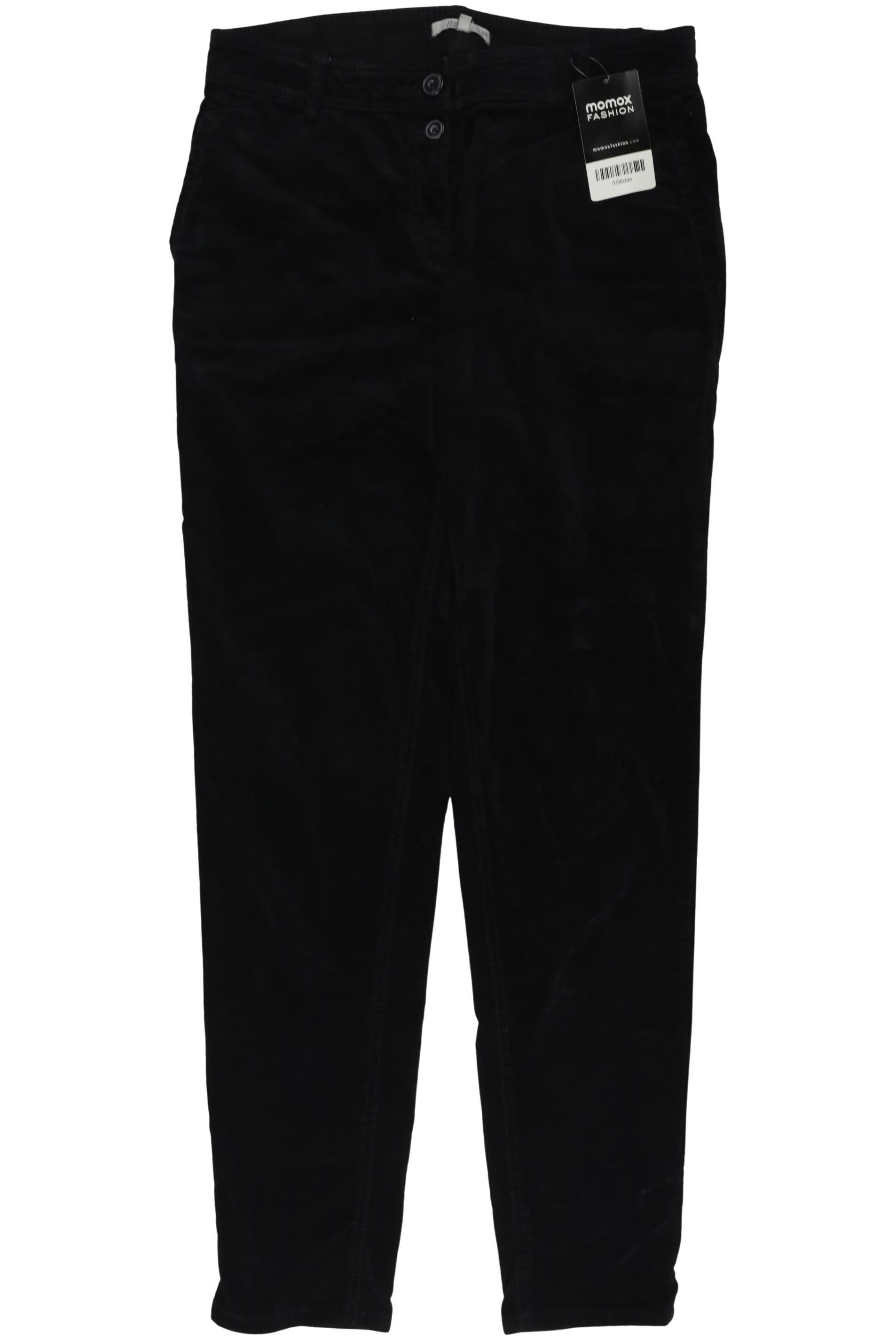 

edc by Esprit Damen Stoffhose, marineblau, Gr. 34