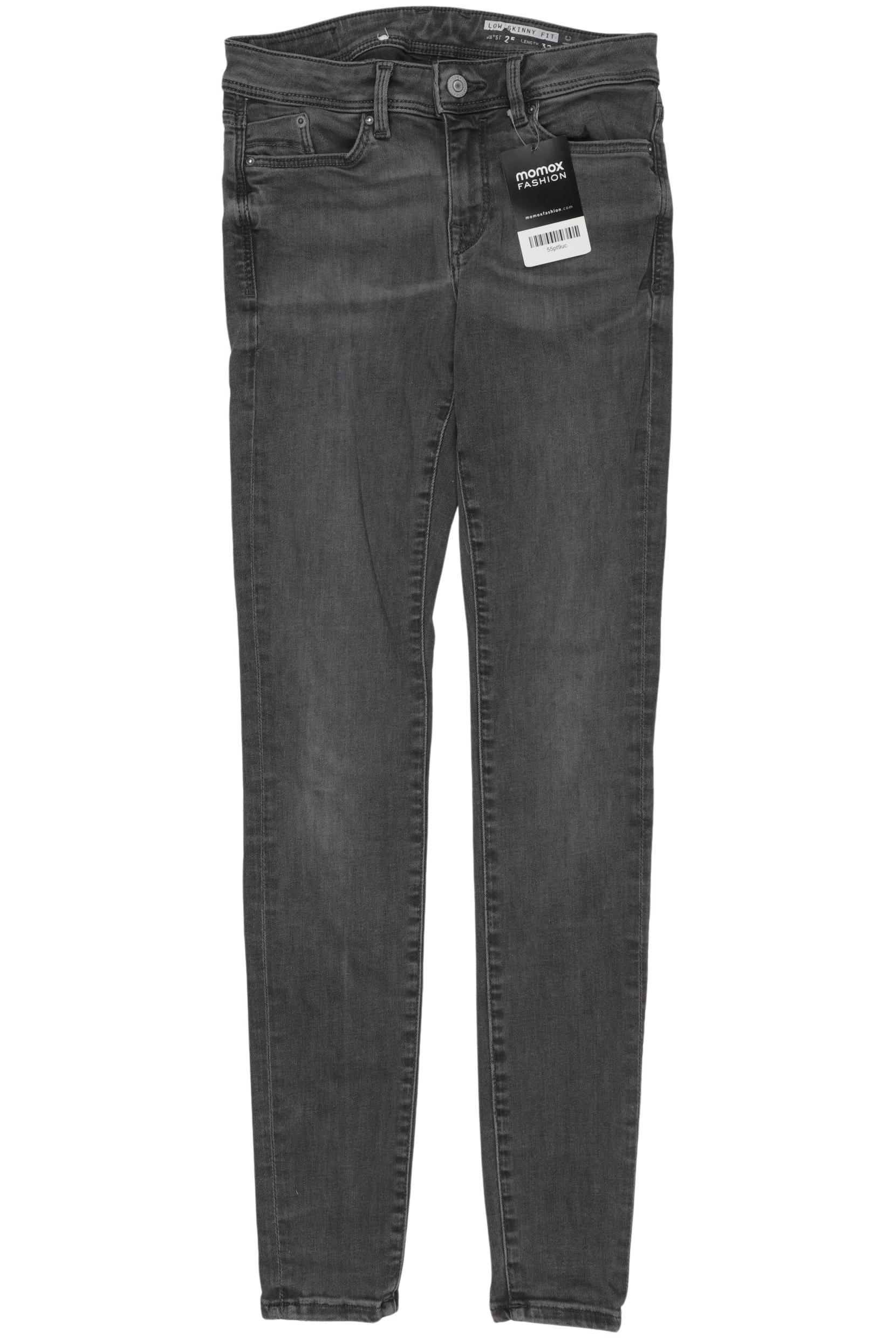

edc by Esprit Damen Jeans, grau, Gr. 25