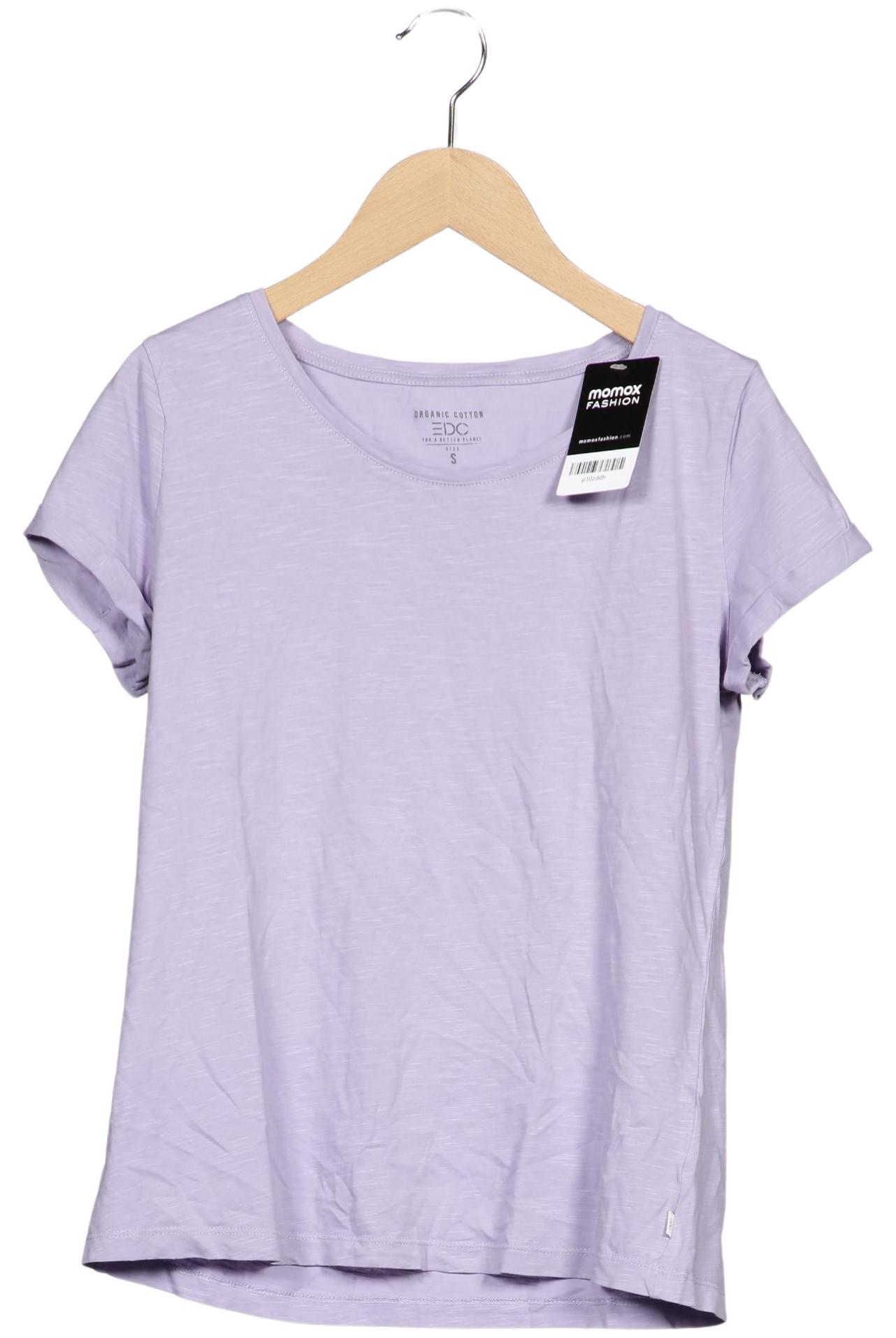

edc by Esprit Damen T-Shirt, flieder, Gr. 36