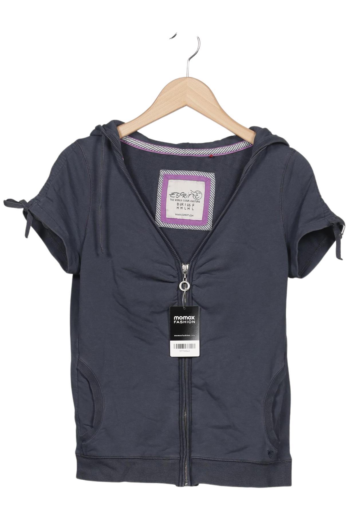 

edc by Esprit Damen Kapuzenpullover, marineblau, Gr. 38