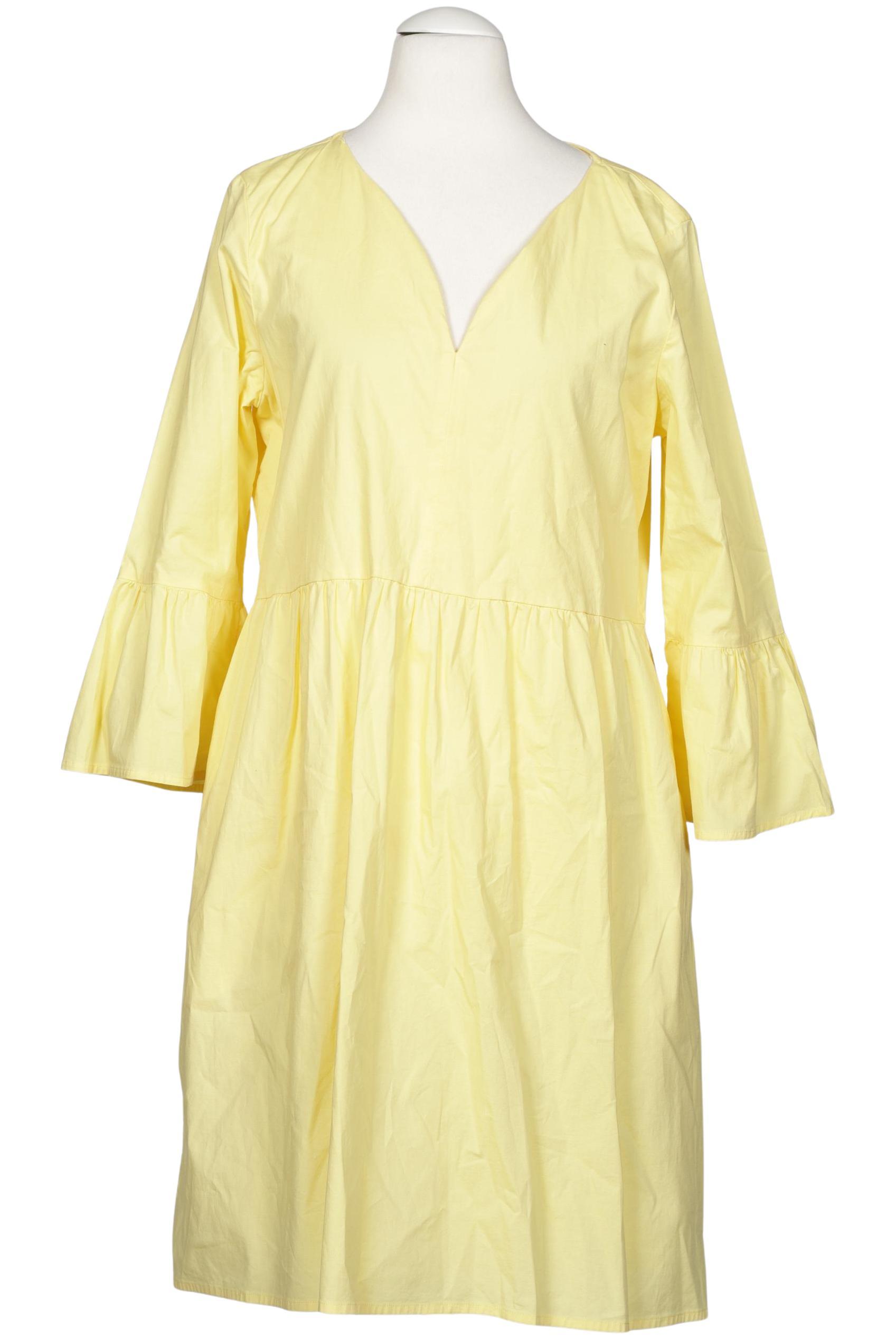 

edc by Esprit Damen Kleid, gelb, Gr. 36