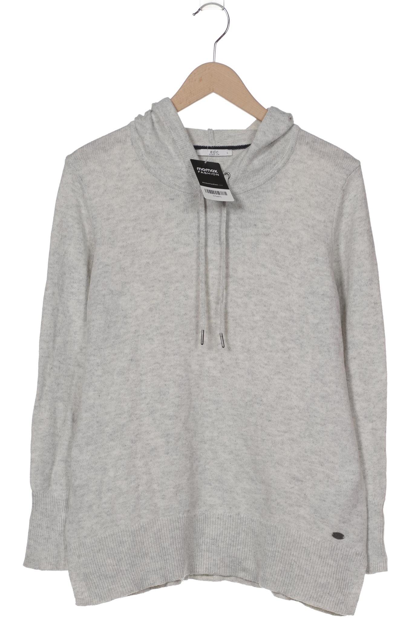 

edc by Esprit Damen Pullover, grau, Gr. 42
