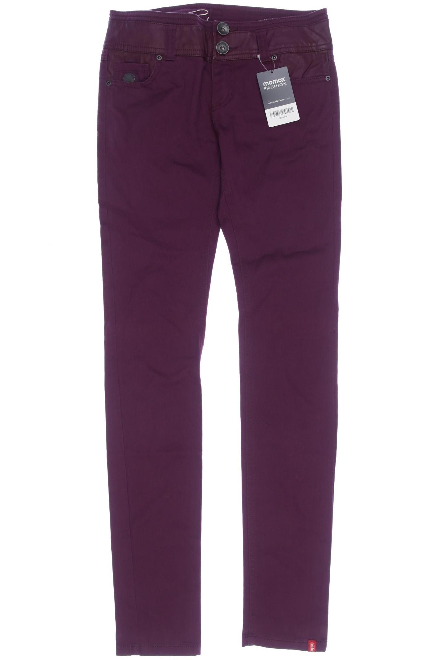 

edc by Esprit Damen Stoffhose, pink, Gr. 34