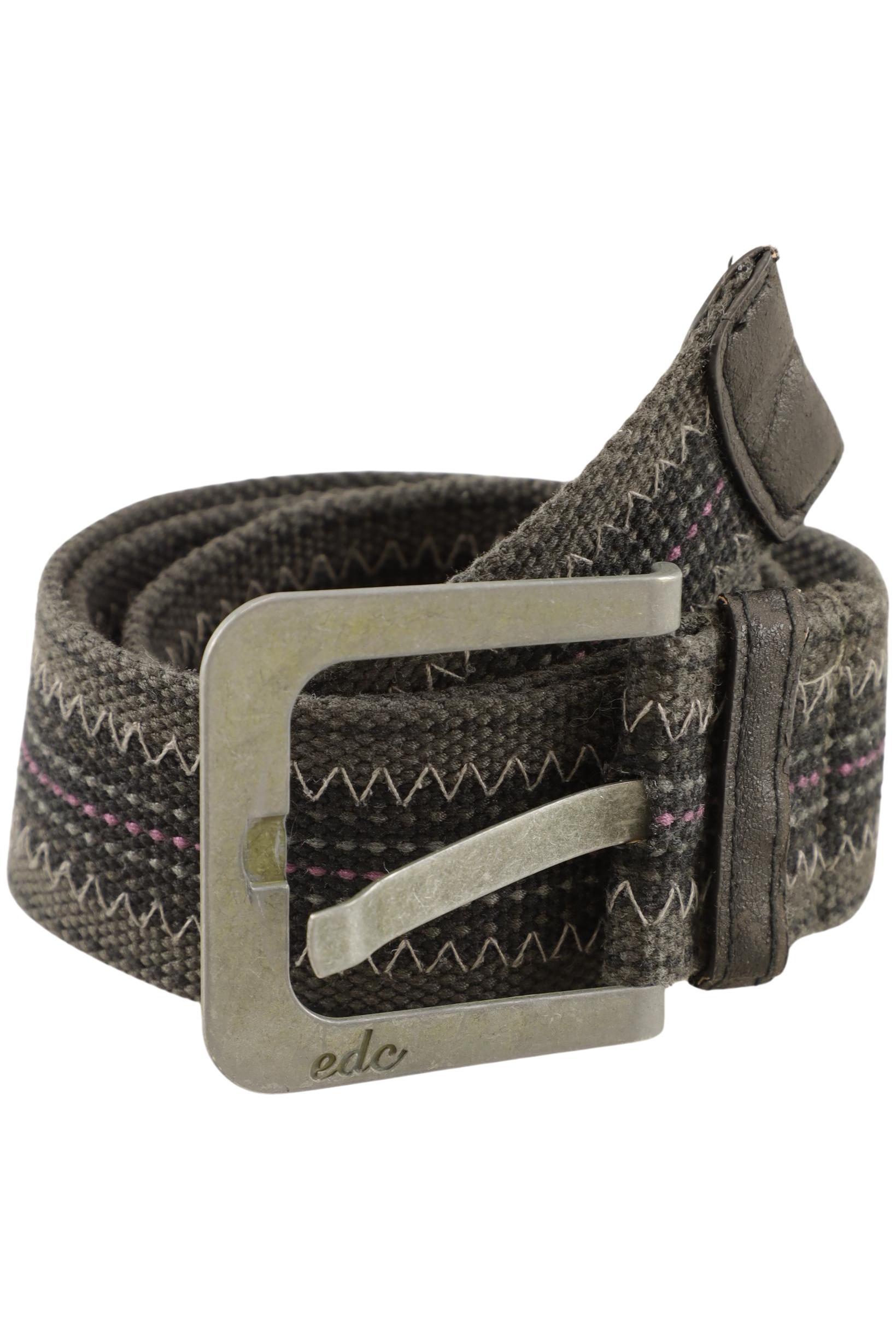 

edc by Esprit Damen Gürtel, grau, Gr. 80