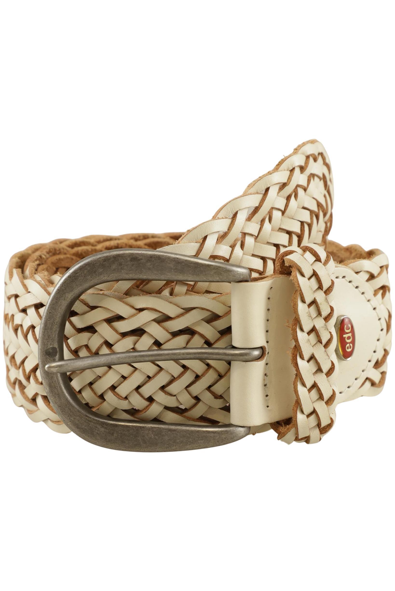 

edc by Esprit Damen Gürtel, beige, Gr. 100