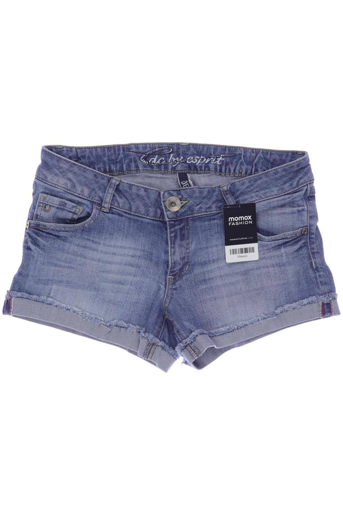 

edc by Esprit Damen Shorts, blau, Gr. 31