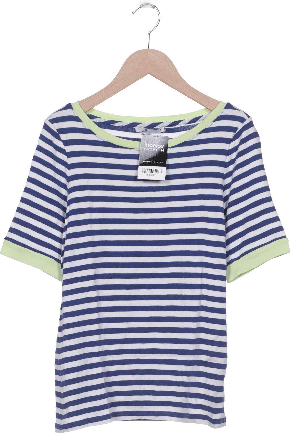 

edc by Esprit Damen T-Shirt, blau, Gr. 38