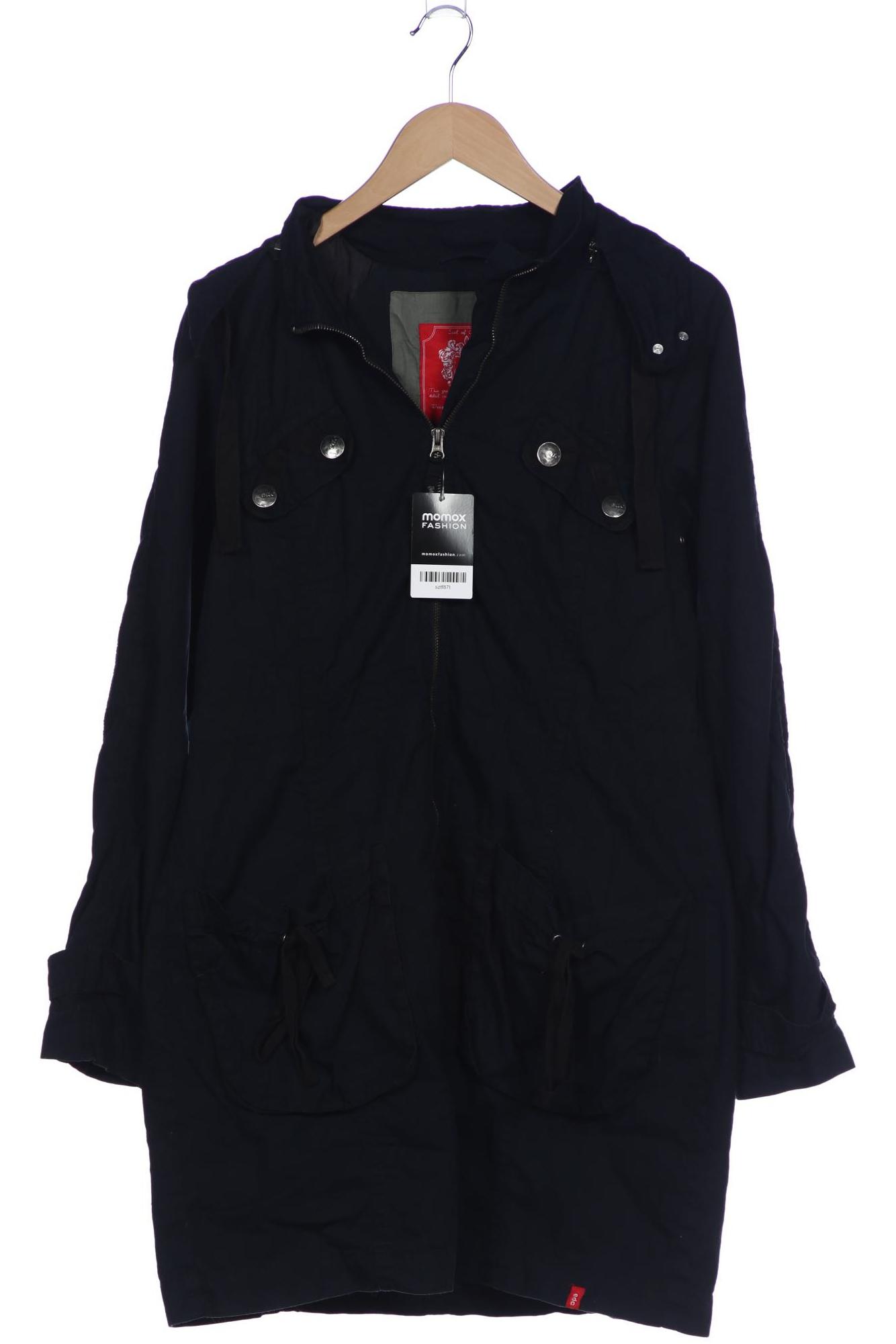 

edc by Esprit Damen Mantel, marineblau, Gr. 42