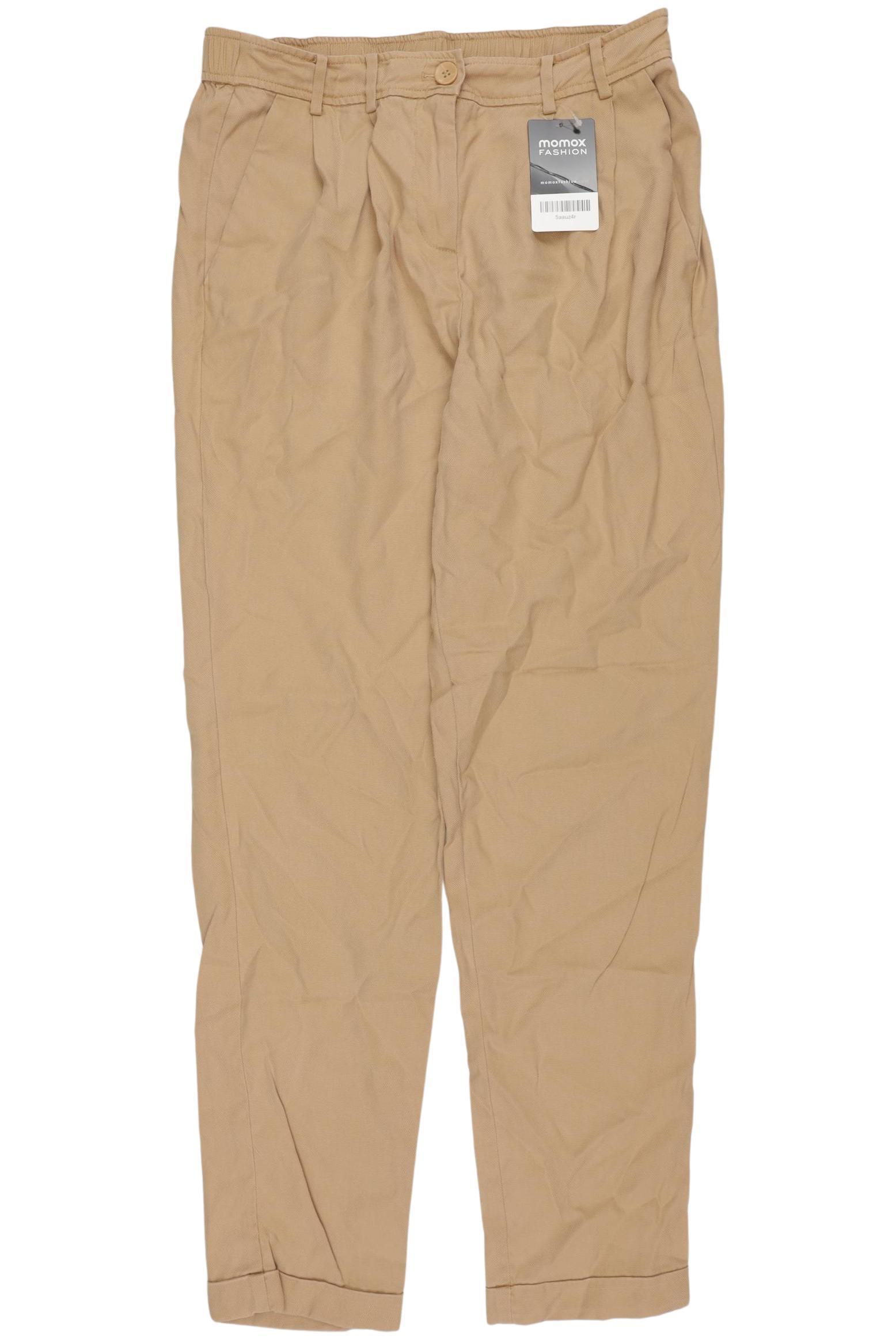 

edc by Esprit Damen Stoffhose, braun, Gr. 36