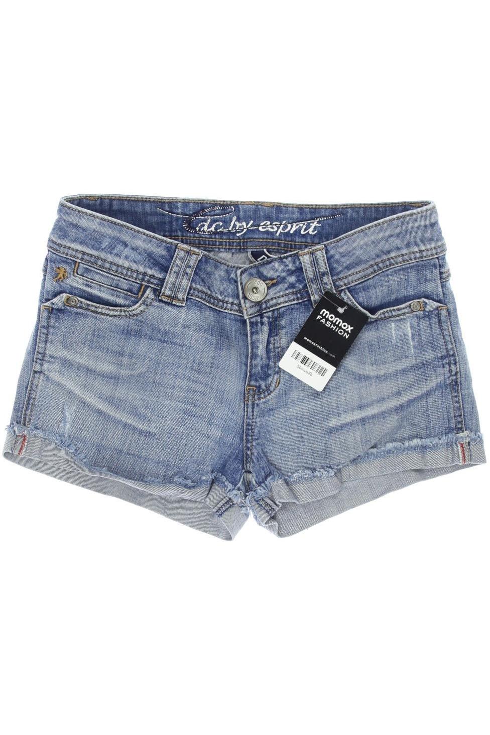 

edc by Esprit Damen Shorts, blau, Gr. 28