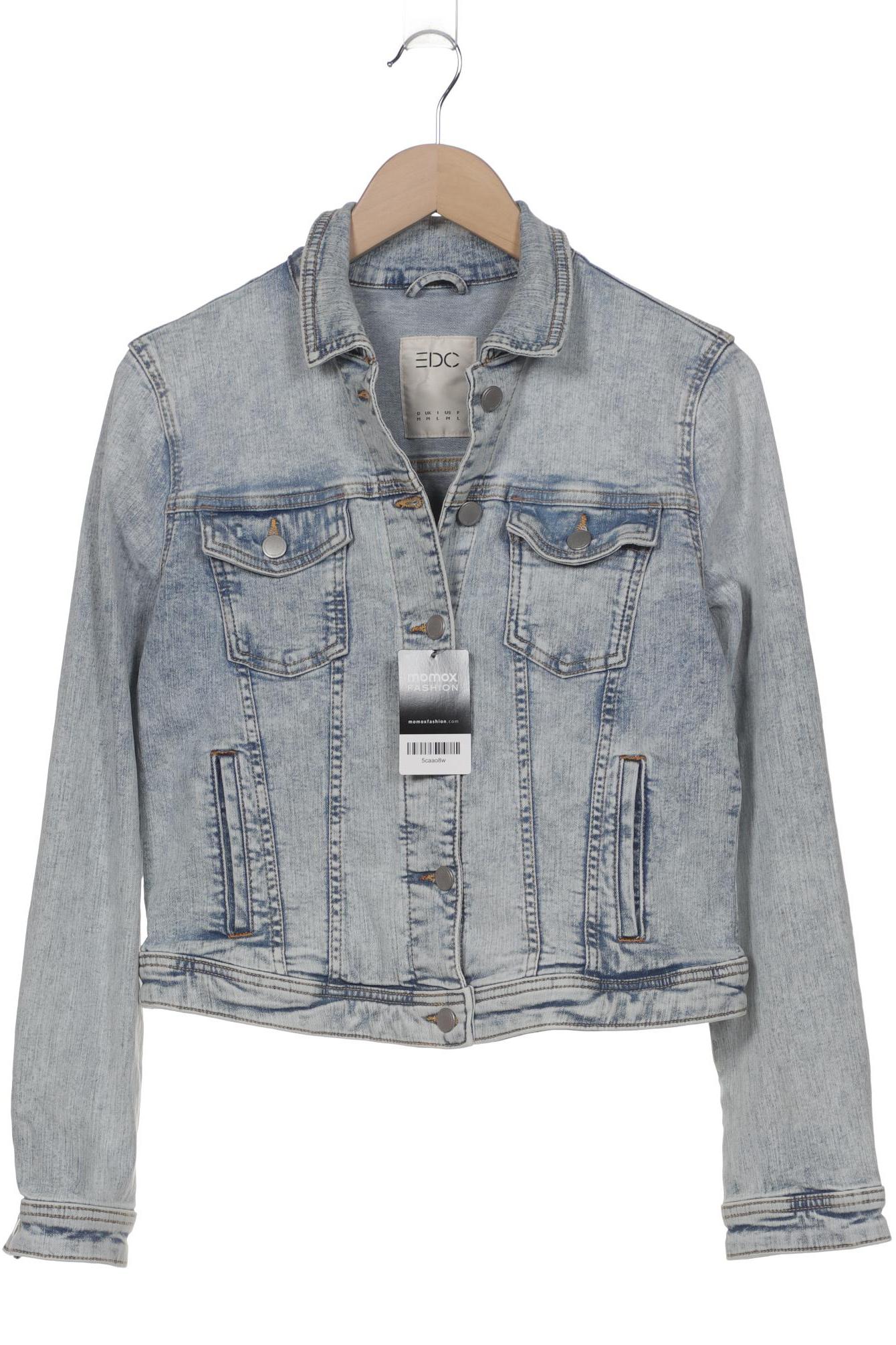 

edc by Esprit Damen Jacke, hellblau, Gr. 38