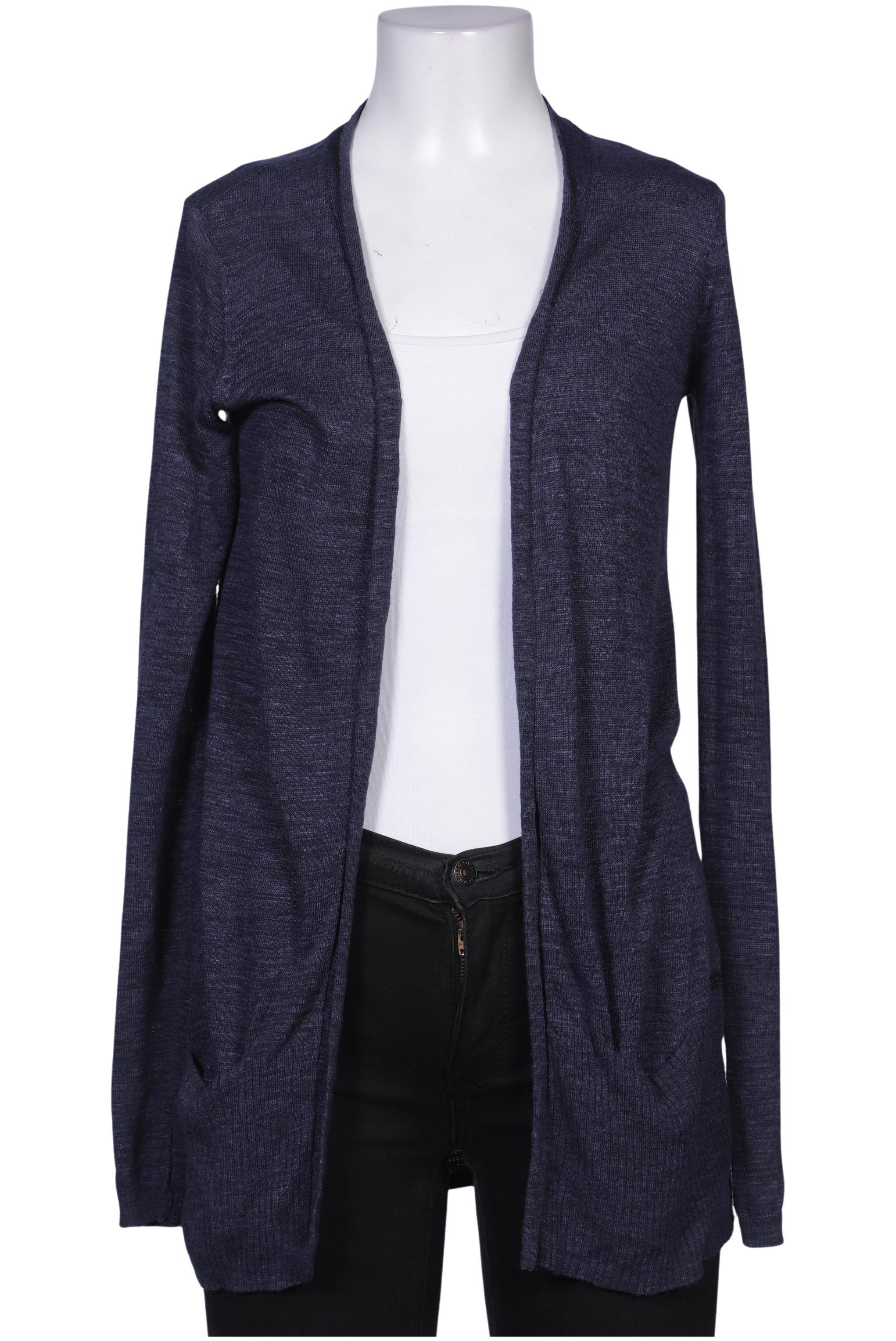

edc by Esprit Damen Strickjacke, marineblau, Gr. 36