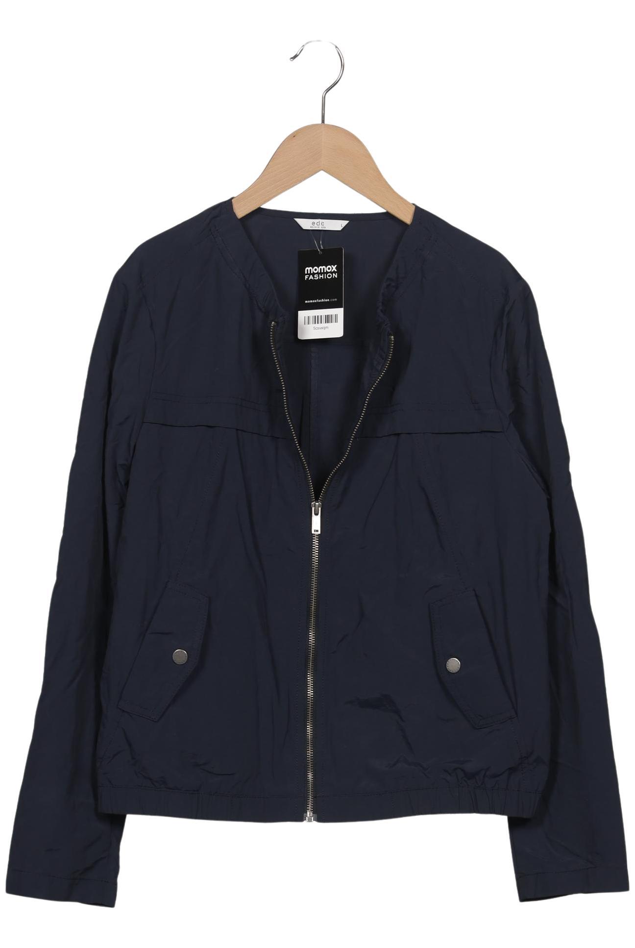 

edc by Esprit Damen Jacke, marineblau, Gr. 42